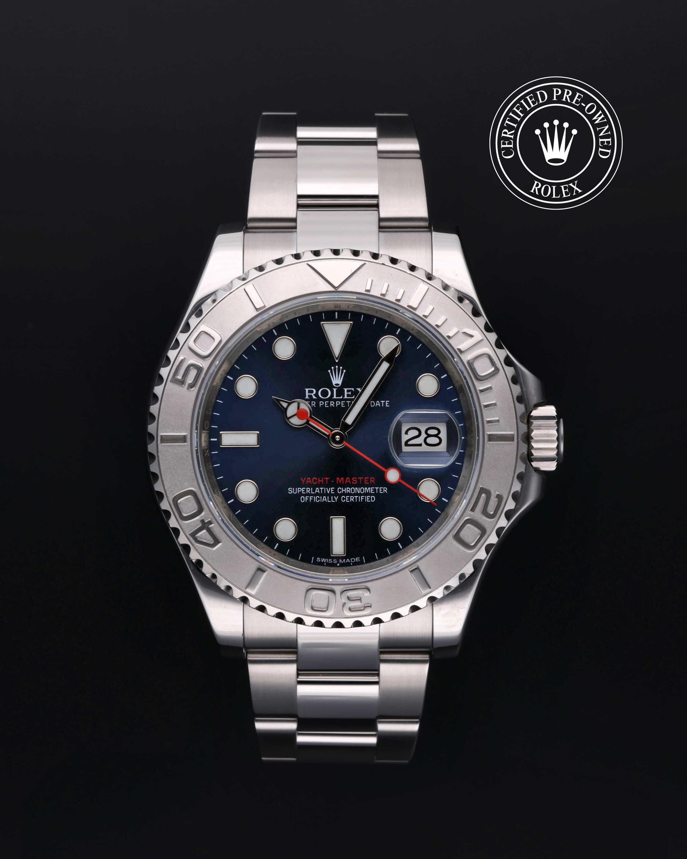 Rolex Yacht-Master in Rolesium Platinum M116622-0001 at Kirk Jewelers