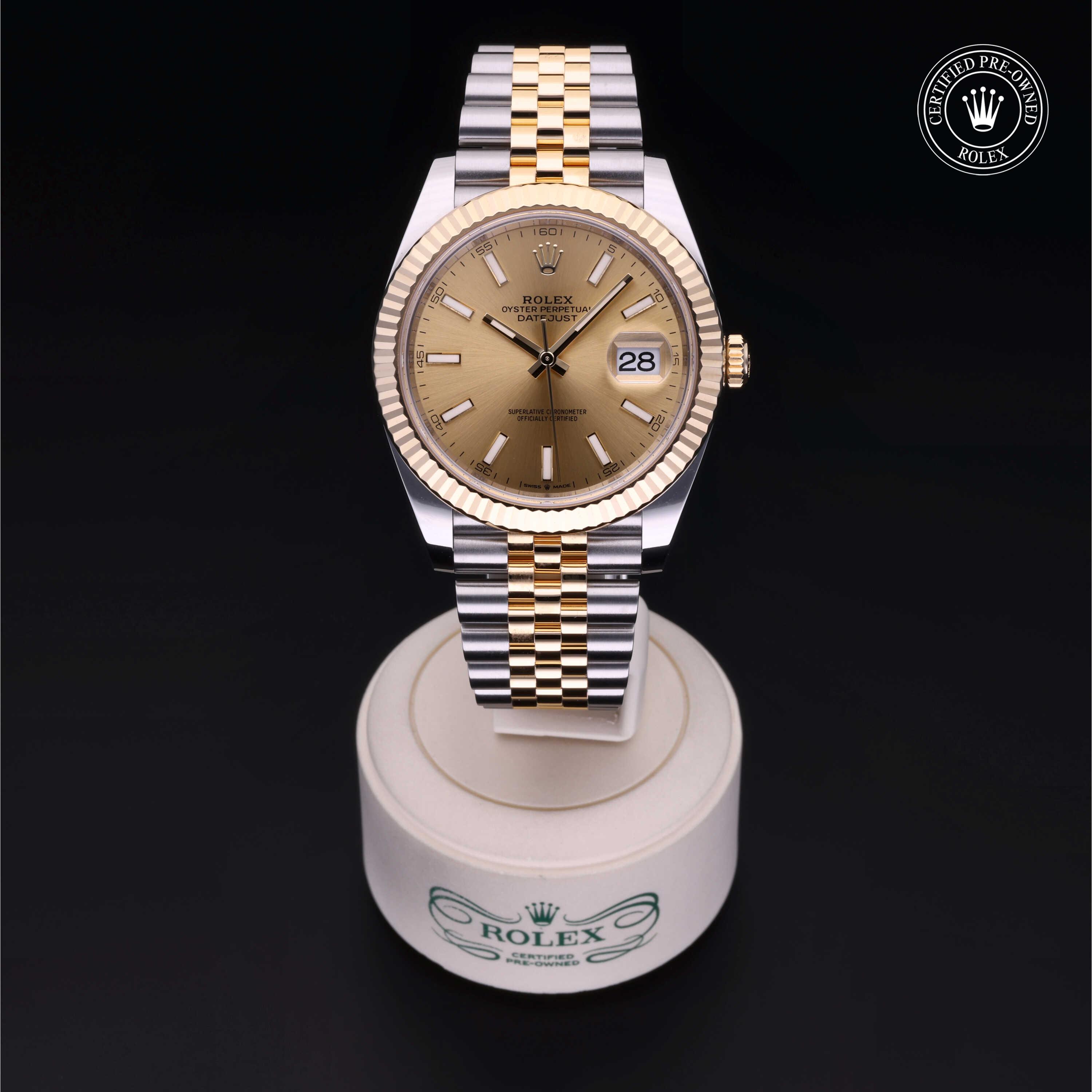 Rolex Datejust in Rolesor 18 Carat Yellow M126333-0010 at Kirk Jewelers