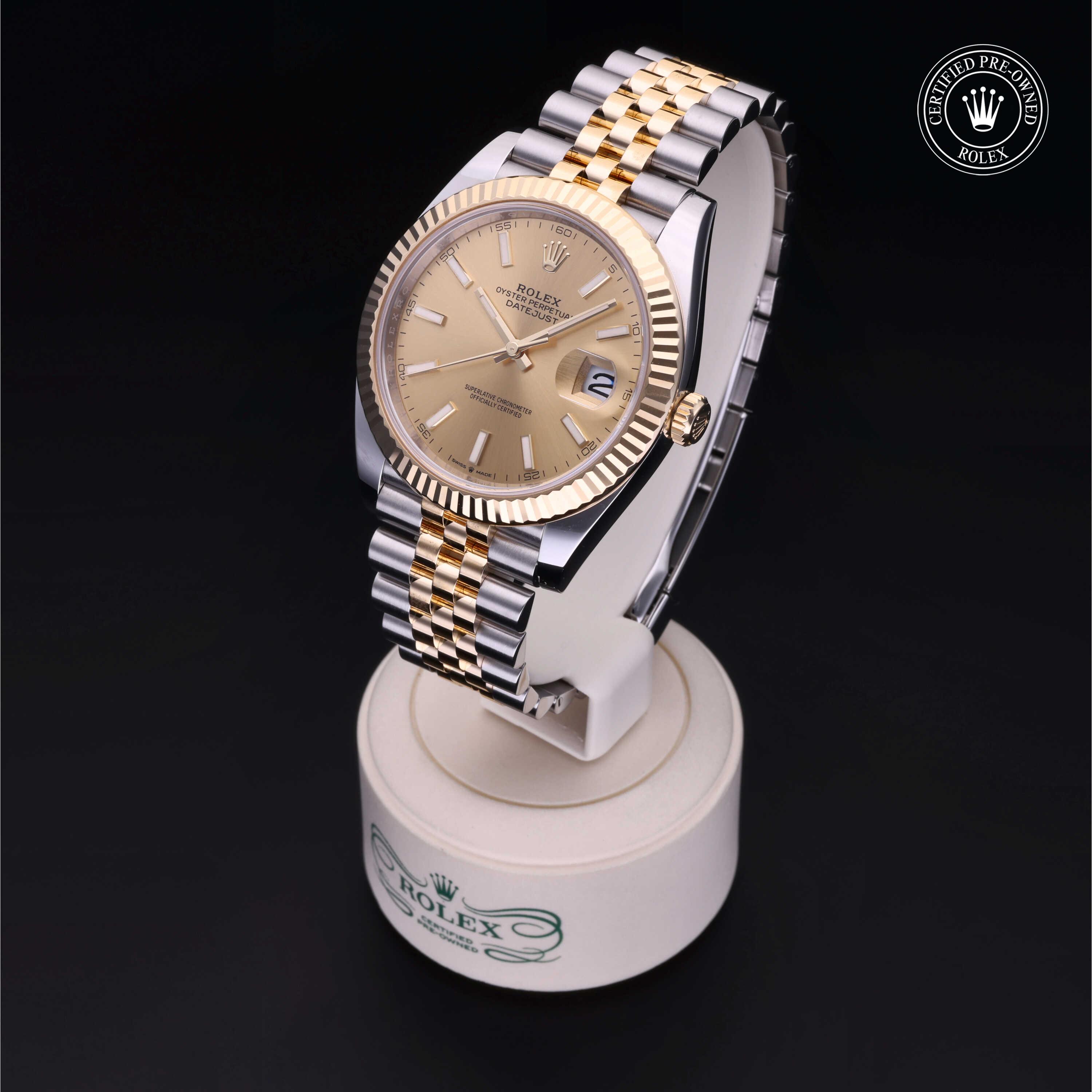 Rolex Datejust in Rolesor 18 Carat Yellow M126333-0010 at Kirk Jewelers