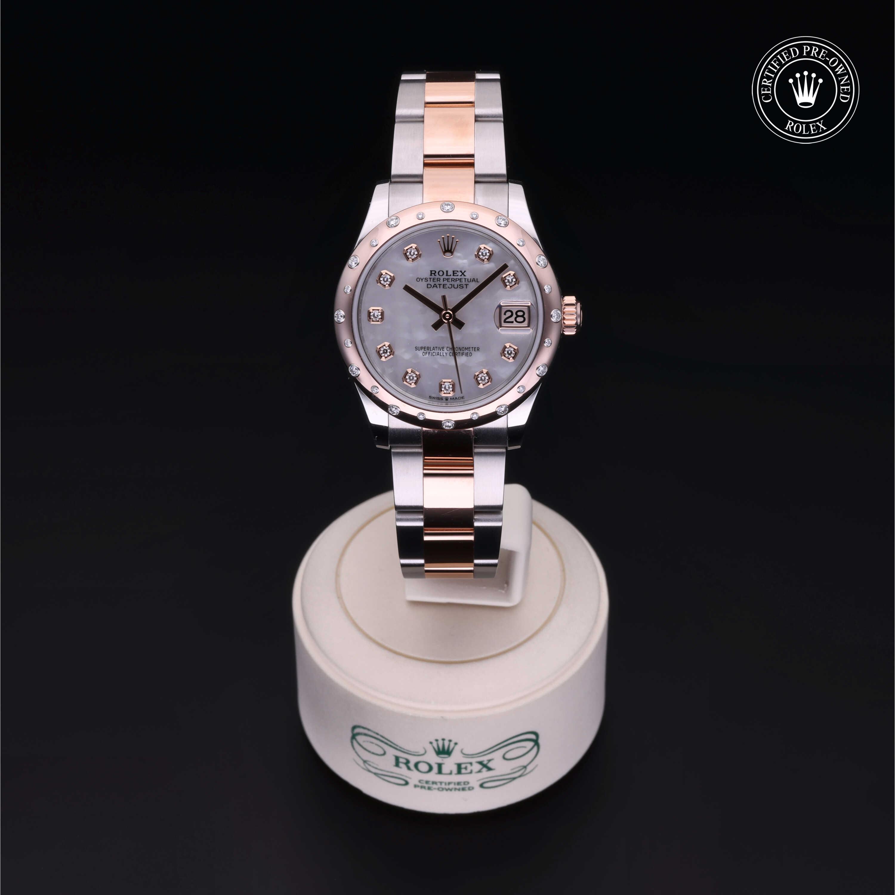 Rolex Datejust in Rolesor 18 Carat Red M278341RBR-0025 at Kirk Jewelers