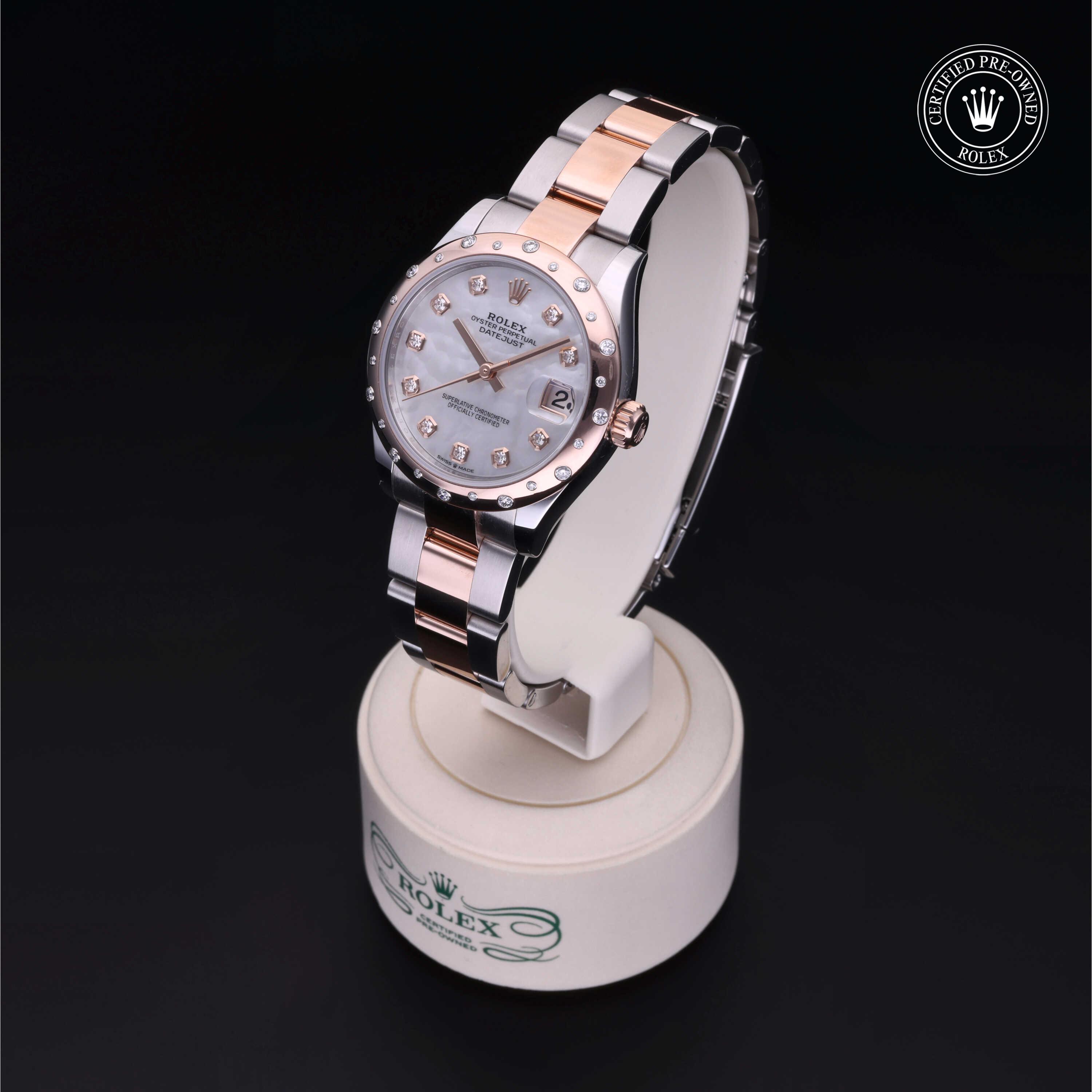 Rolex Datejust in Rolesor 18 Carat Red M278341RBR-0025 at Kirk Jewelers