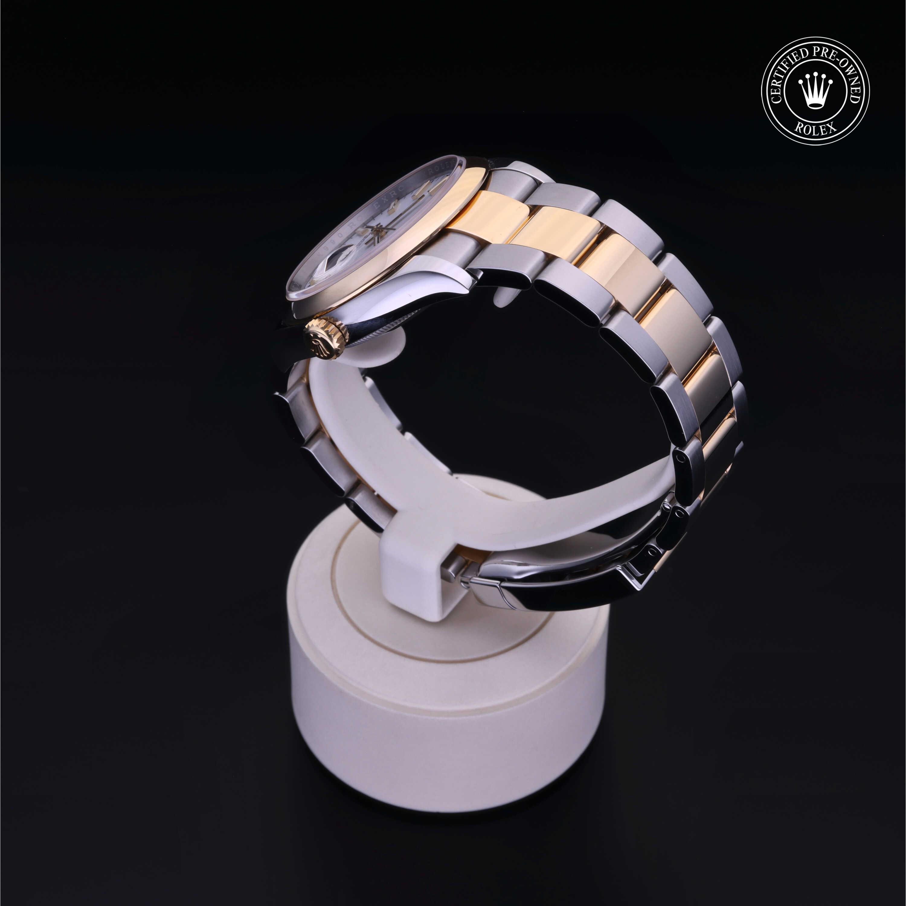 Rolex Datejust in Rolesor 18 Carat Yellow M126203-0020 at Kirk Jewelers