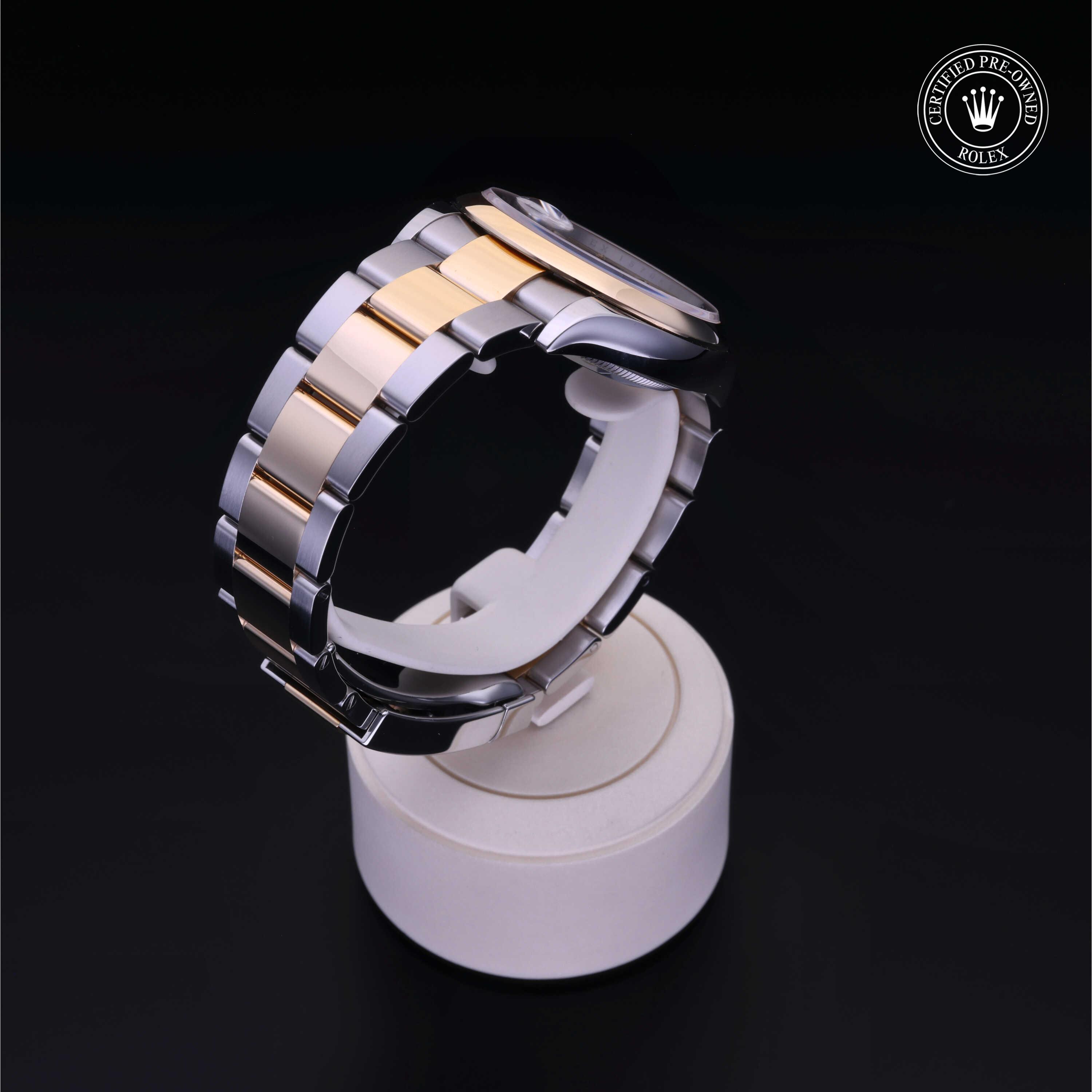 Rolex Datejust in Rolesor 18 Carat Yellow M126203-0020 at Kirk Jewelers