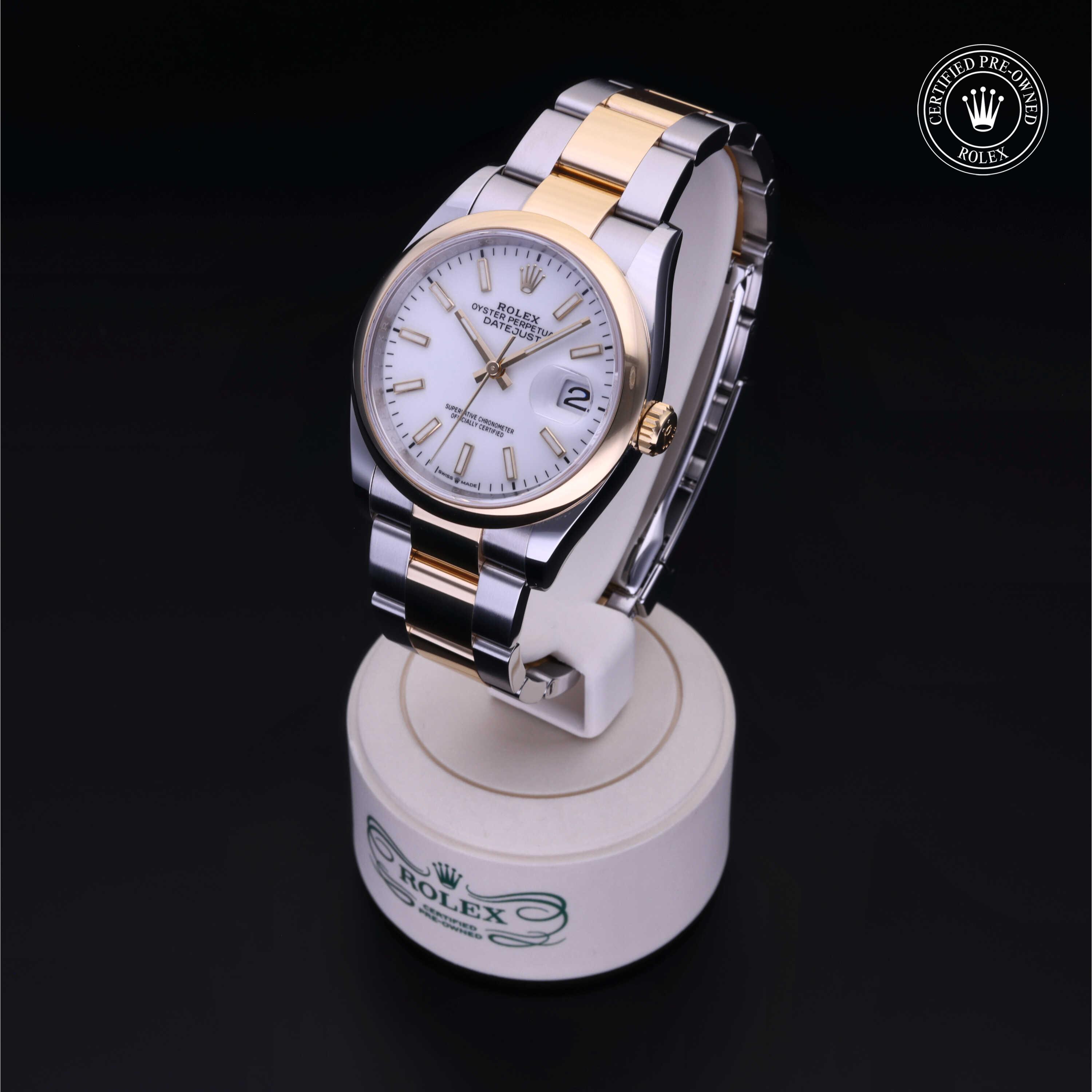 Rolex Datejust in Rolesor 18 Carat Yellow M126203-0020 at Kirk Jewelers