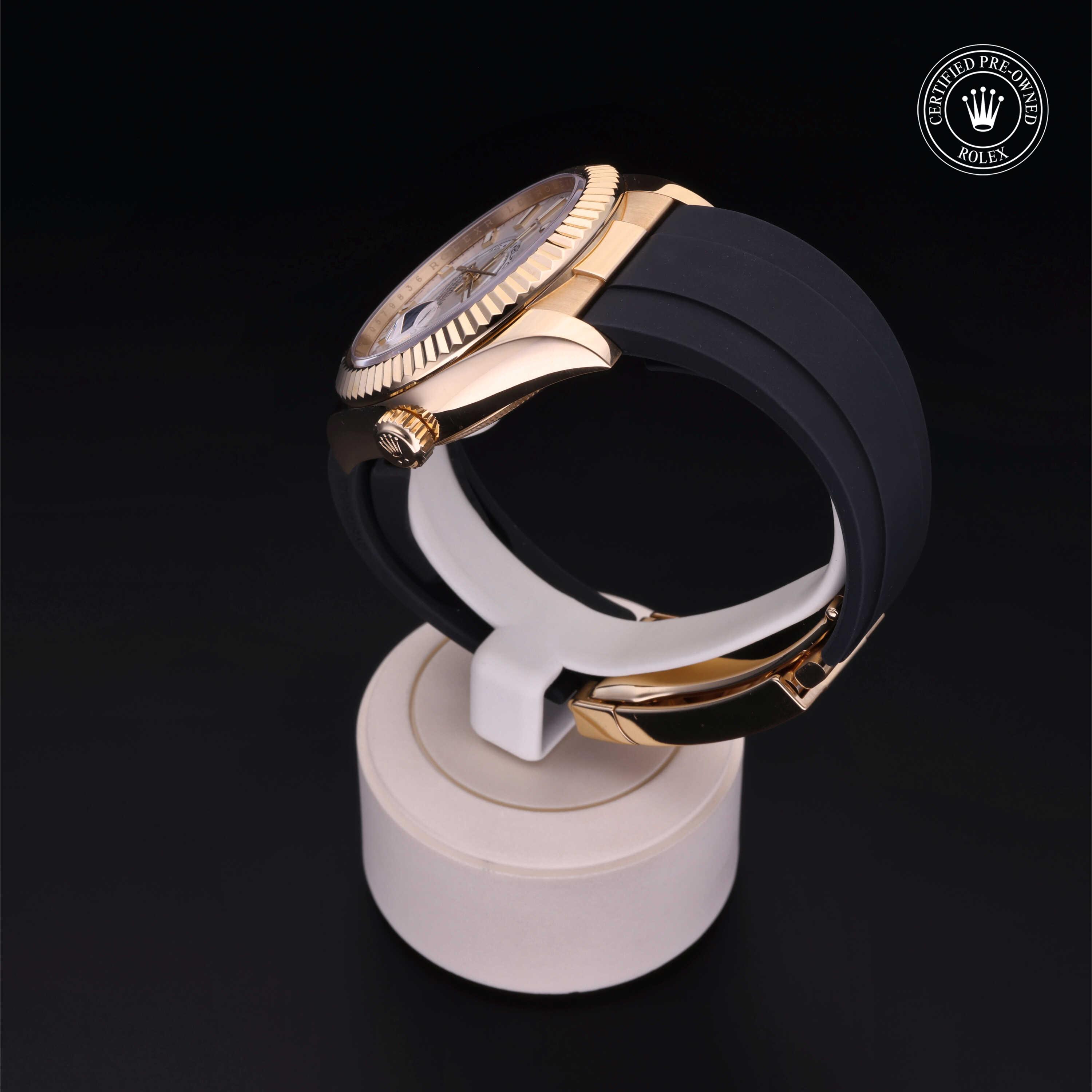 Rolex Sky-Dweller in Gold 18 Carat Yellow M326238-0006 at Kirk Jewelers