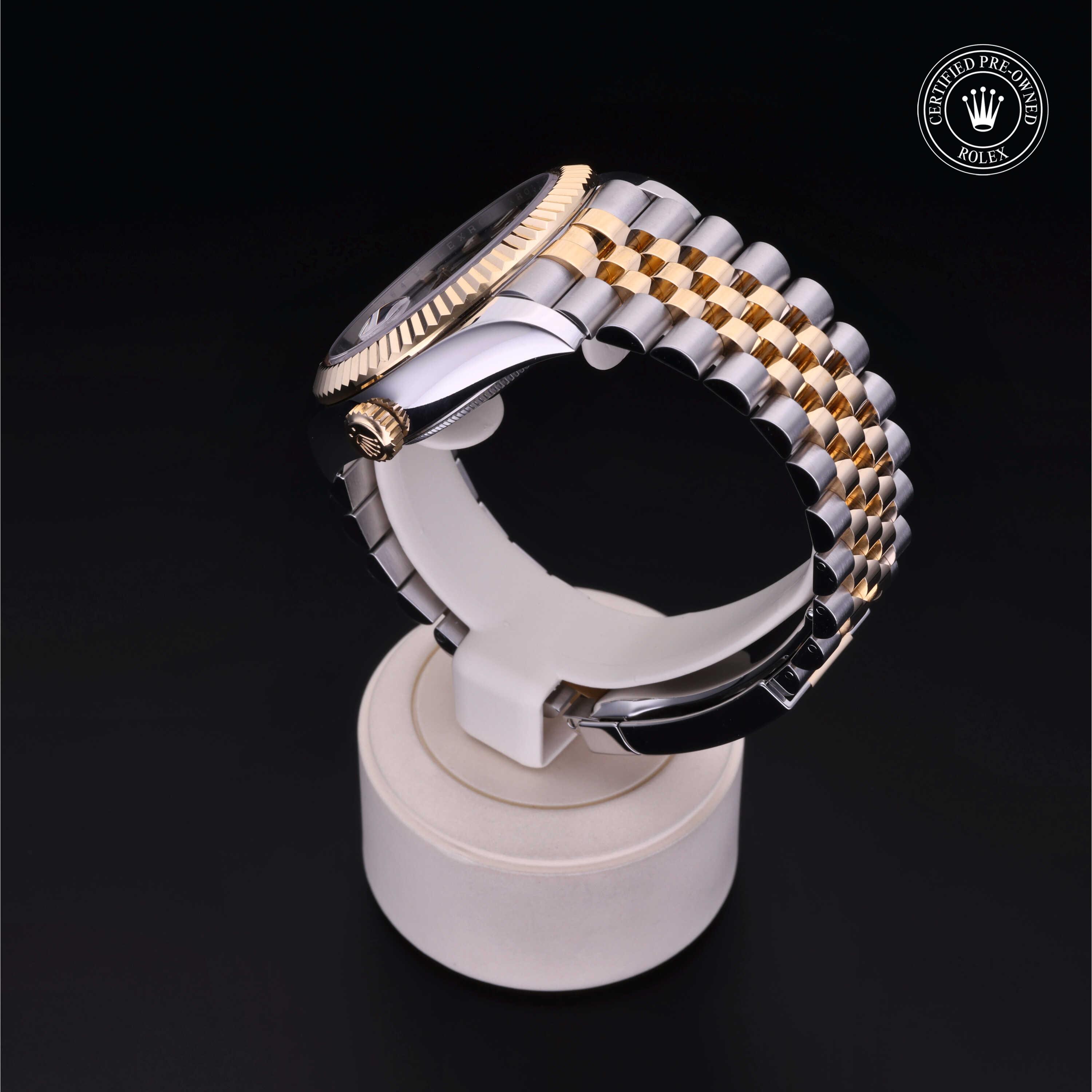 Rolex Sky-Dweller in Rolesor 18 Carat Yellow M326933-0005 at Kirk Jewelers