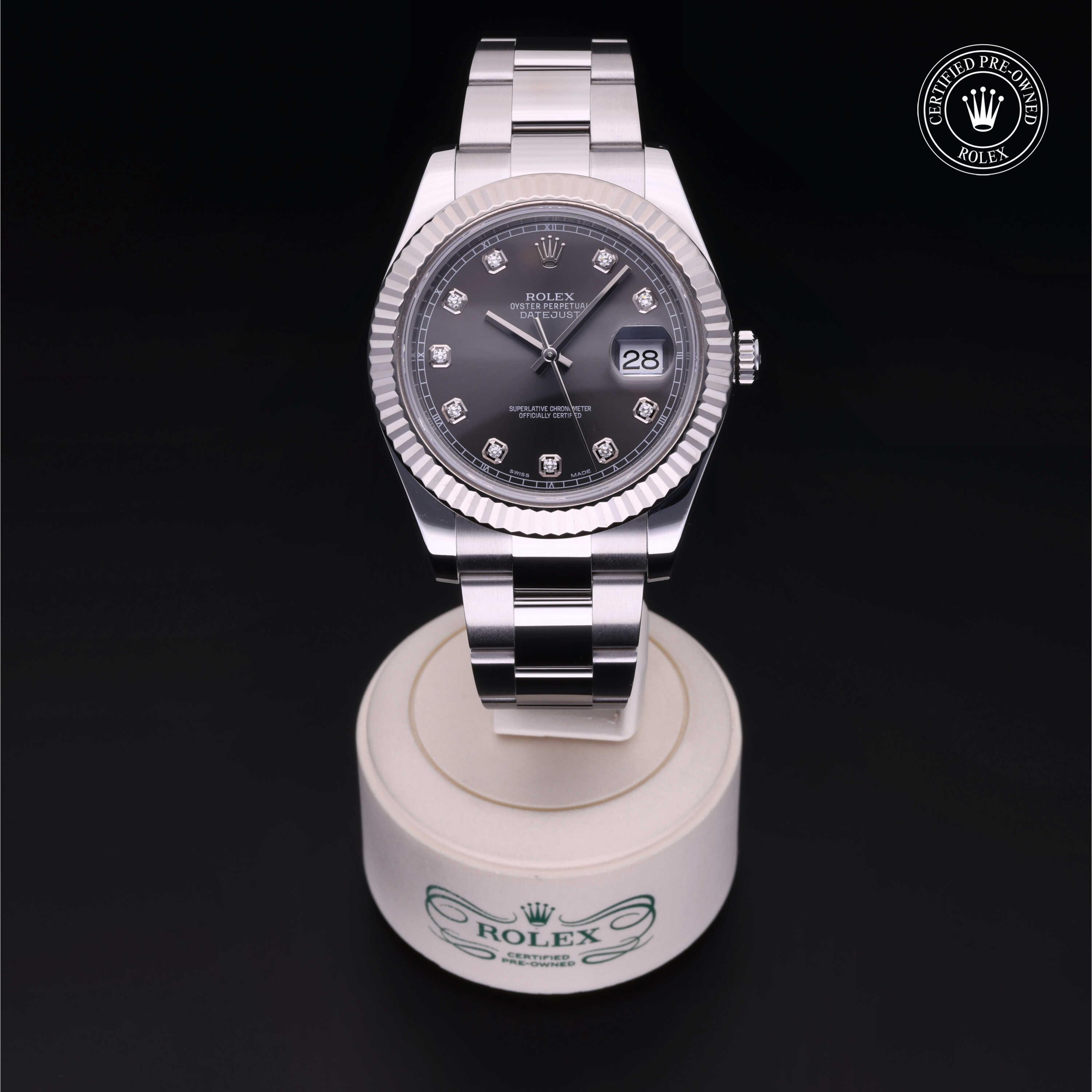 Rolex Datejust II in Rolesor 18 Carat White M116334-0009 at Kirk Jewelers