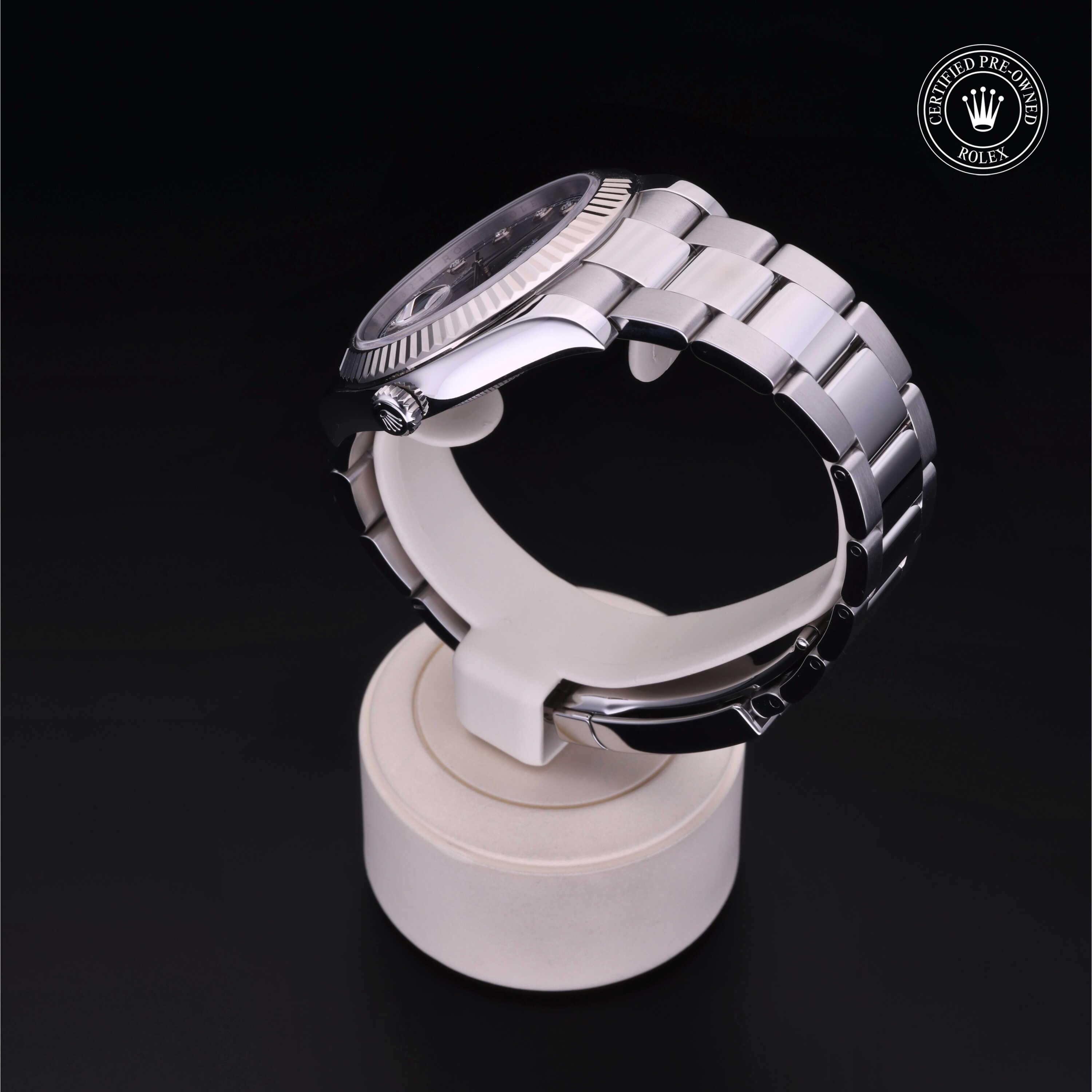 Rolex Datejust II in Rolesor 18 Carat White M116334-0009 at Kirk Jewelers