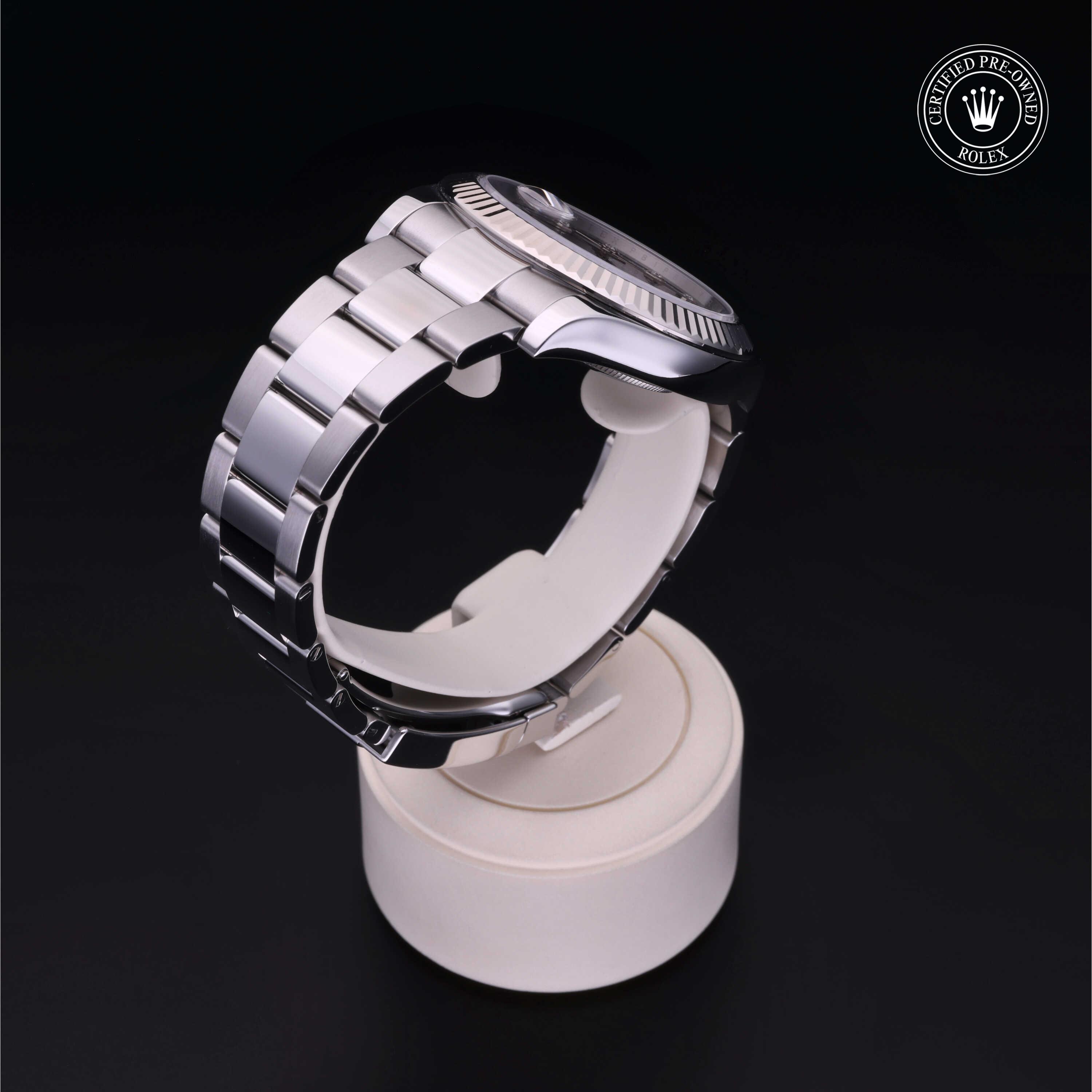 Rolex Datejust II in Rolesor 18 Carat White M116334-0009 at Kirk Jewelers