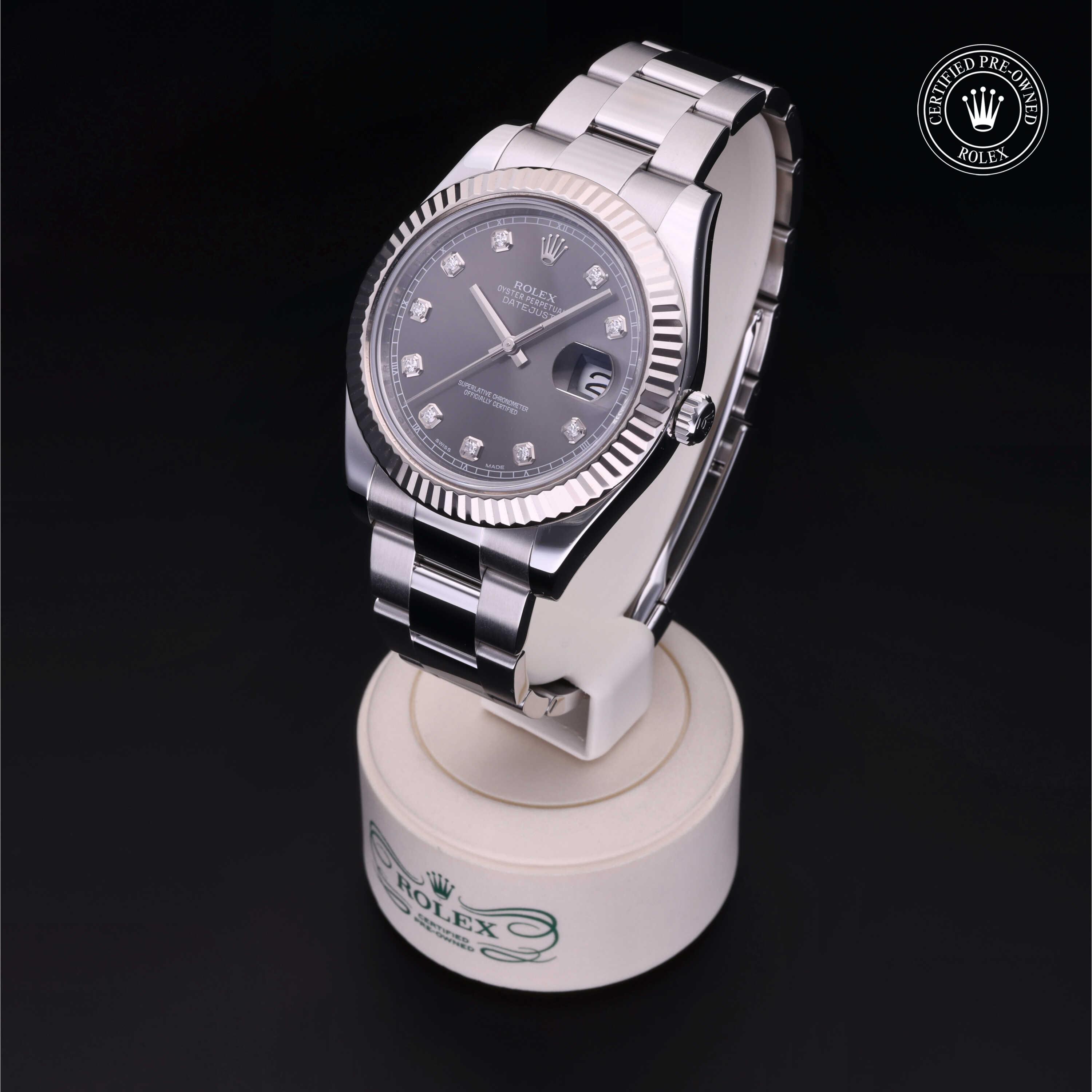 Rolex Datejust II in Rolesor 18 Carat White M116334-0009 at Kirk Jewelers