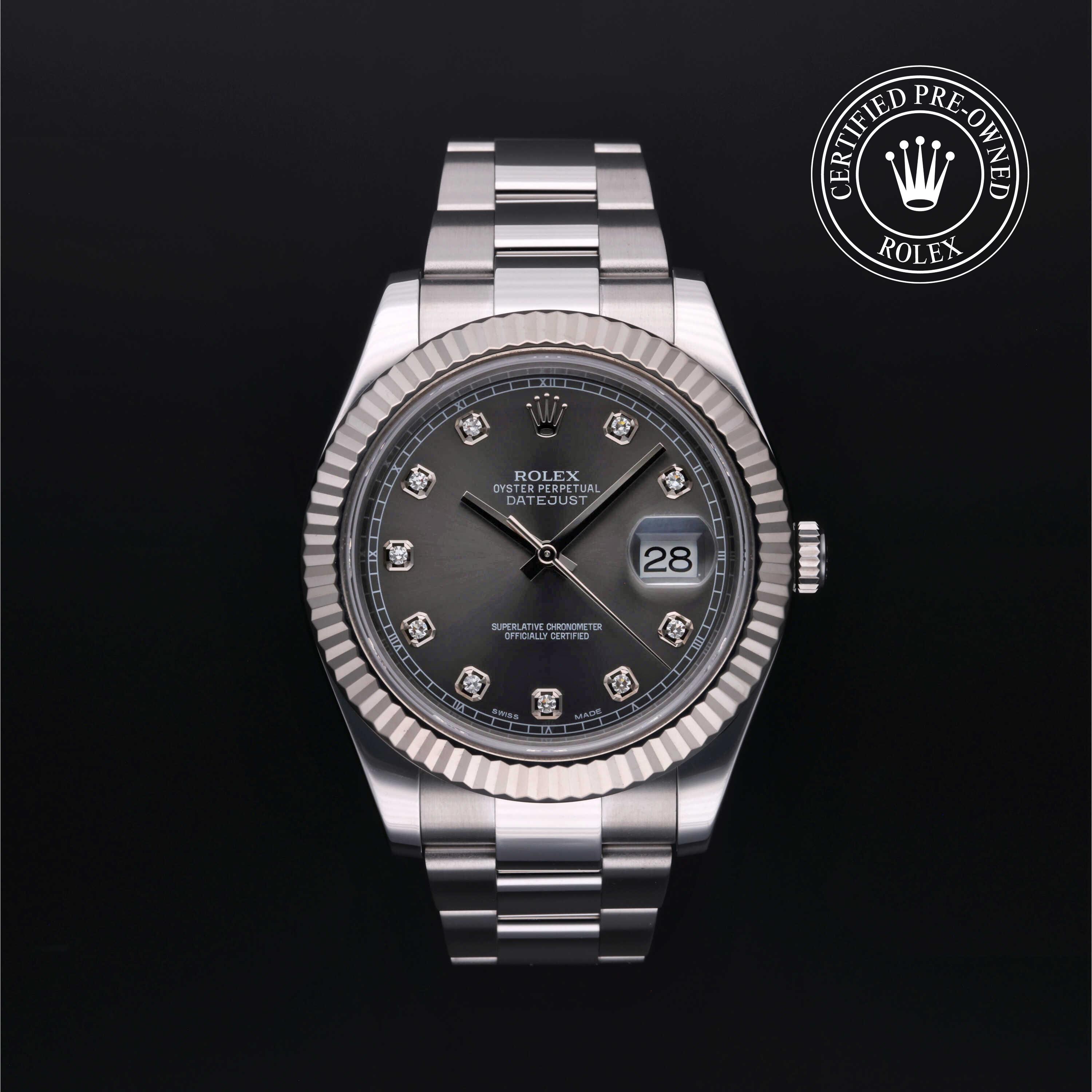 Rolex Datejust II in Rolesor 18 Carat White M116334-0009 at Kirk Jewelers