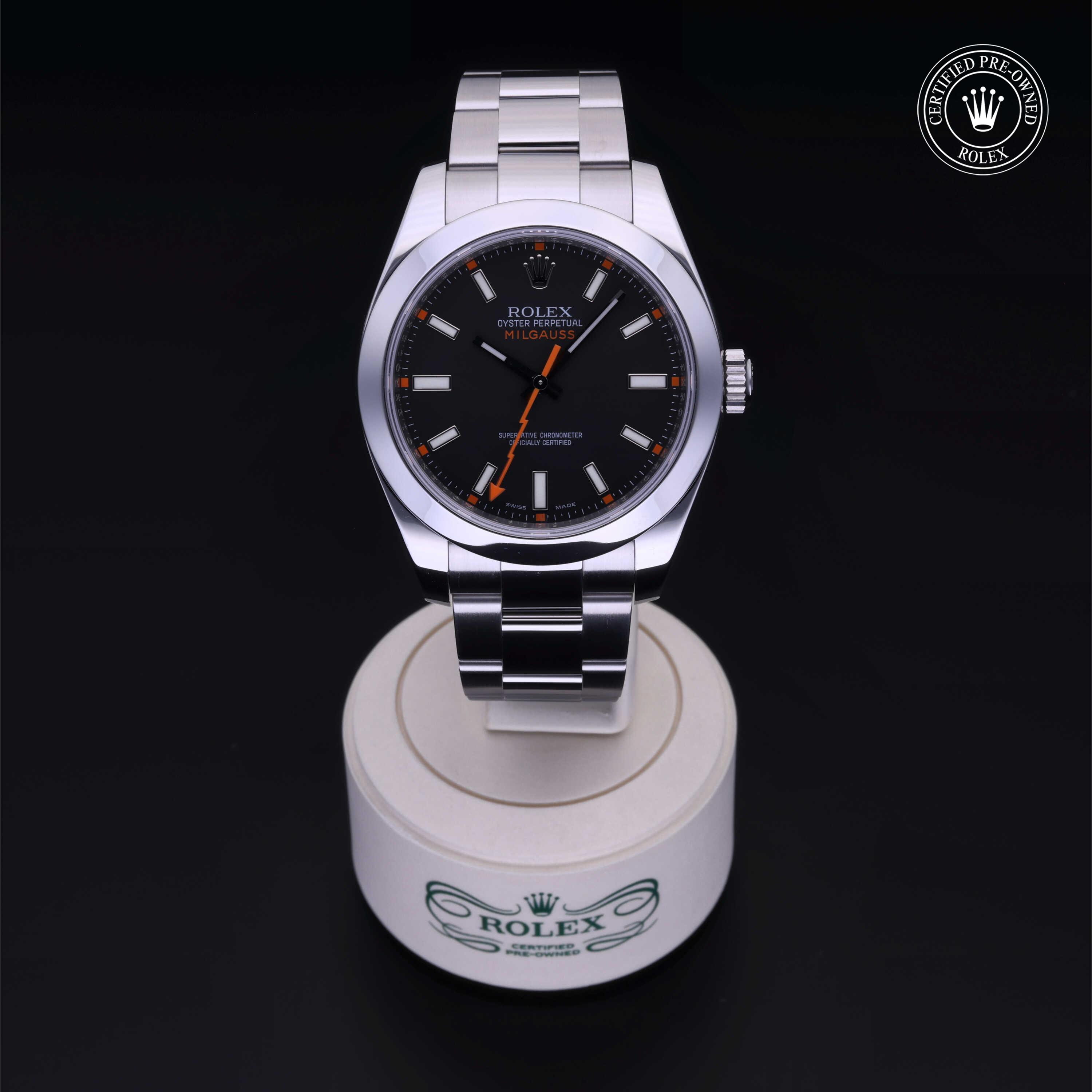 Rolex Milgauss in Steel M116400-0001 at Kirk Jewelers