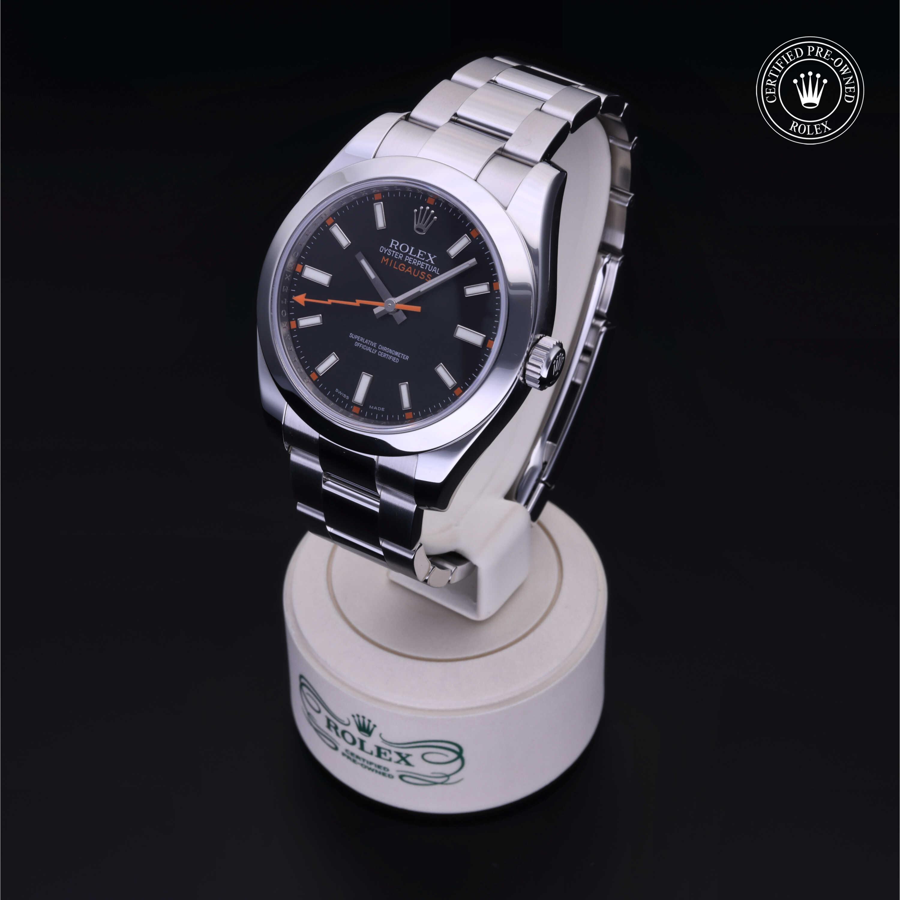 Rolex Milgauss in Steel M116400-0001 at Kirk Jewelers