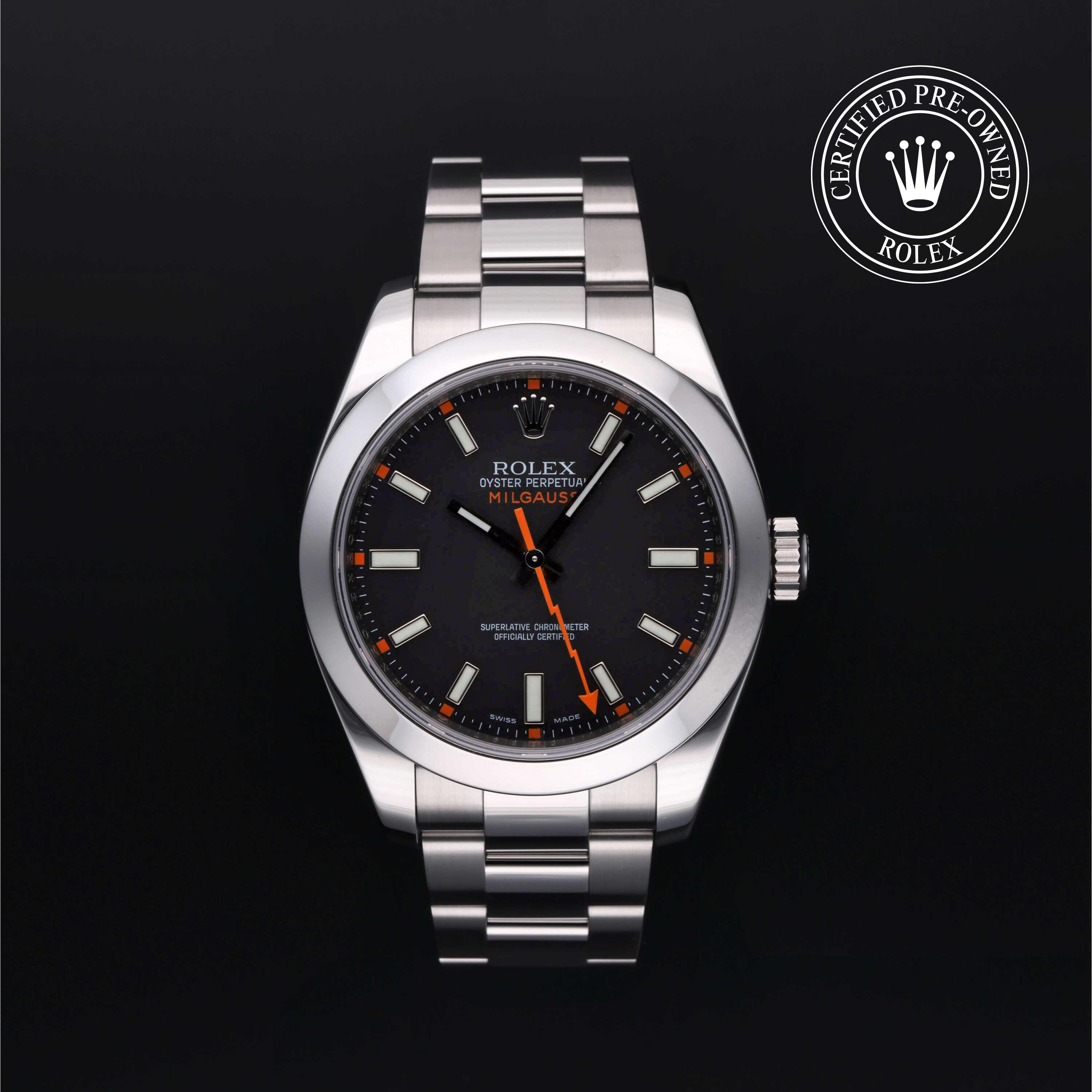 Rolex Milgauss in Steel M116400-0001 at Kirk Jewelers