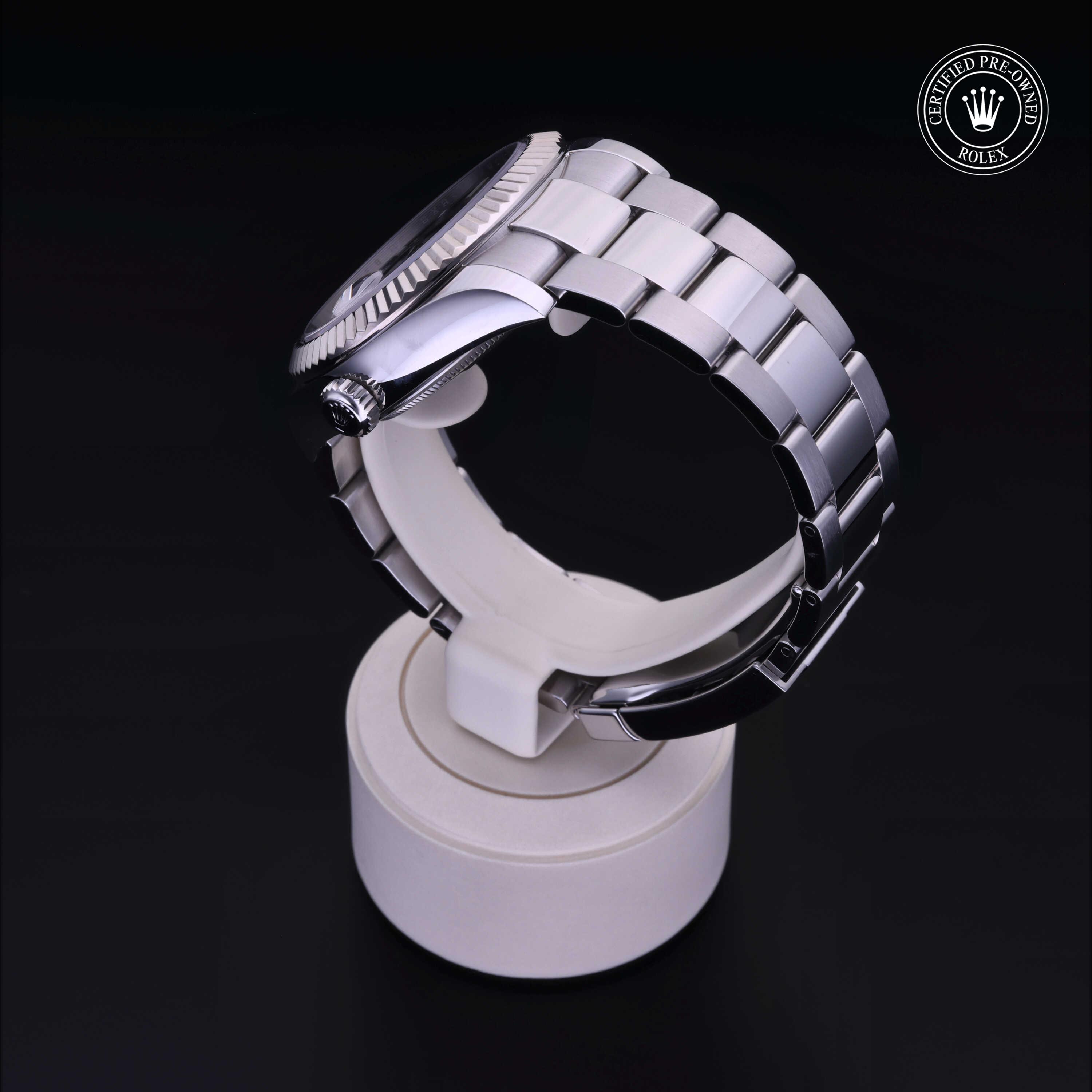 Rolex Sky-Dweller in Rolesor 18 Carat White M326934-0004 at Kirk Jewelers