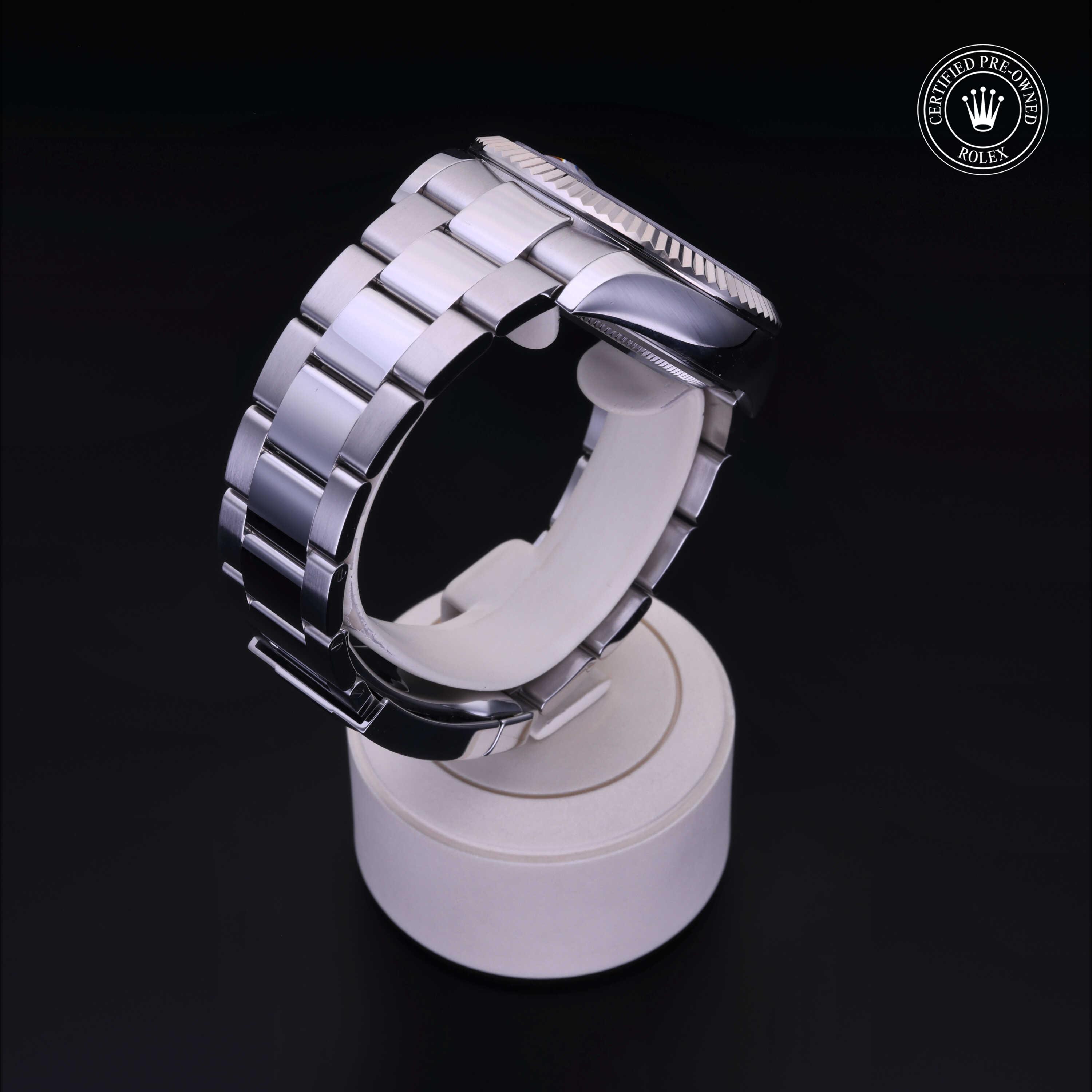 Rolex Sky-Dweller in Rolesor 18 Carat White M326934-0004 at Kirk Jewelers