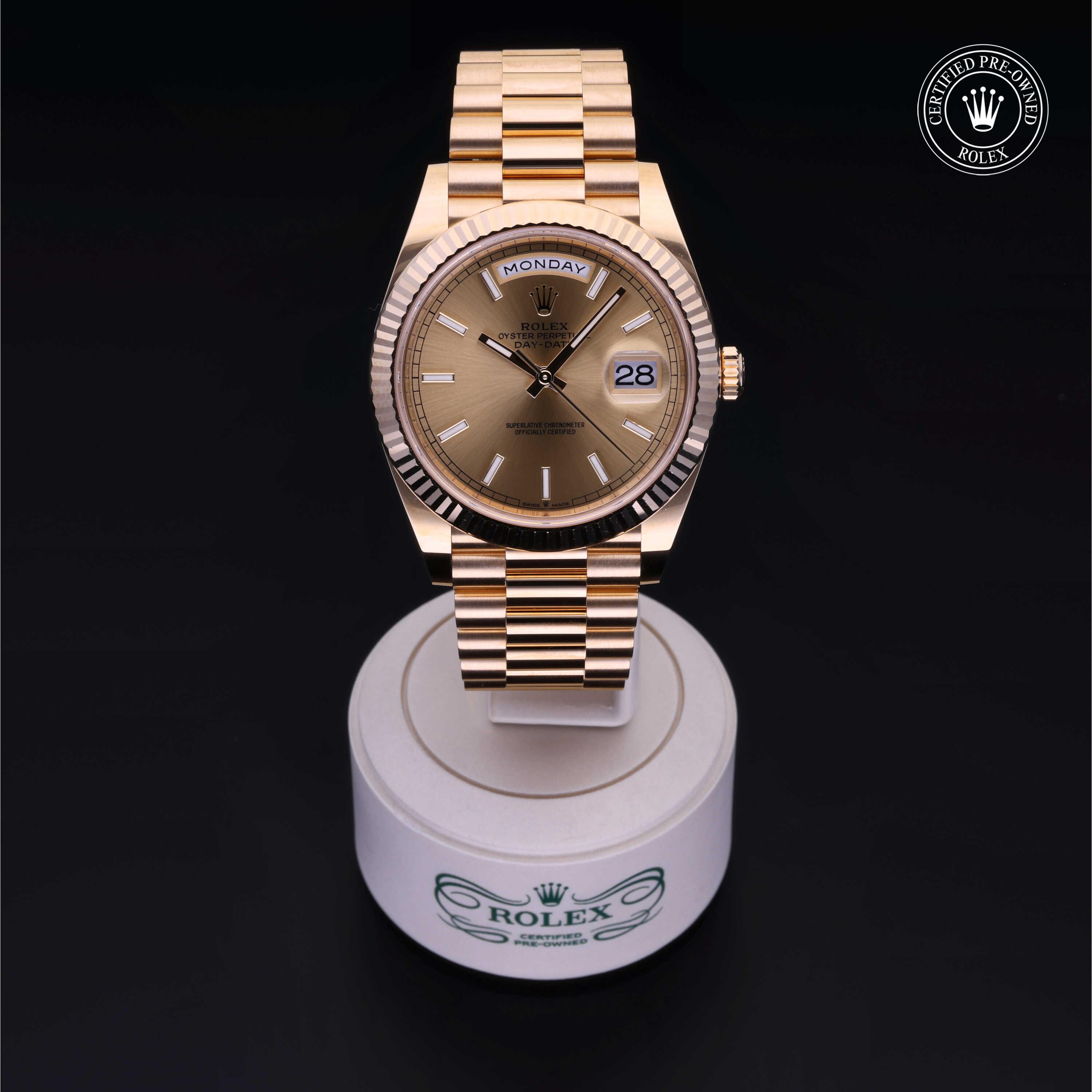 Rolex Day-Date in Gold 18 Carat Yellow M228238-0003 at Kirk Jewelers
