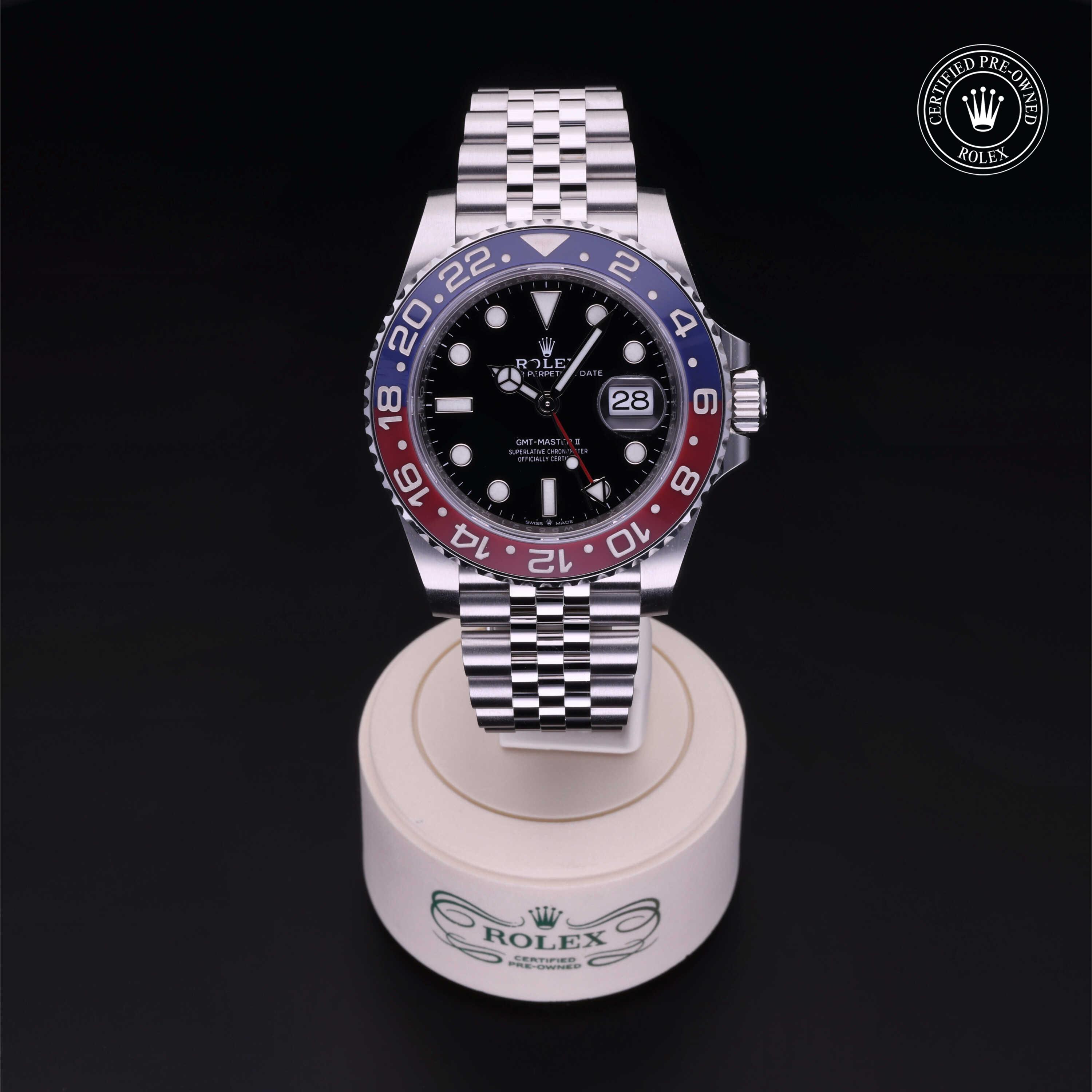 Rolex GMT-Master II in Steel M126710BLRO-0001 at Kirk Jewelers