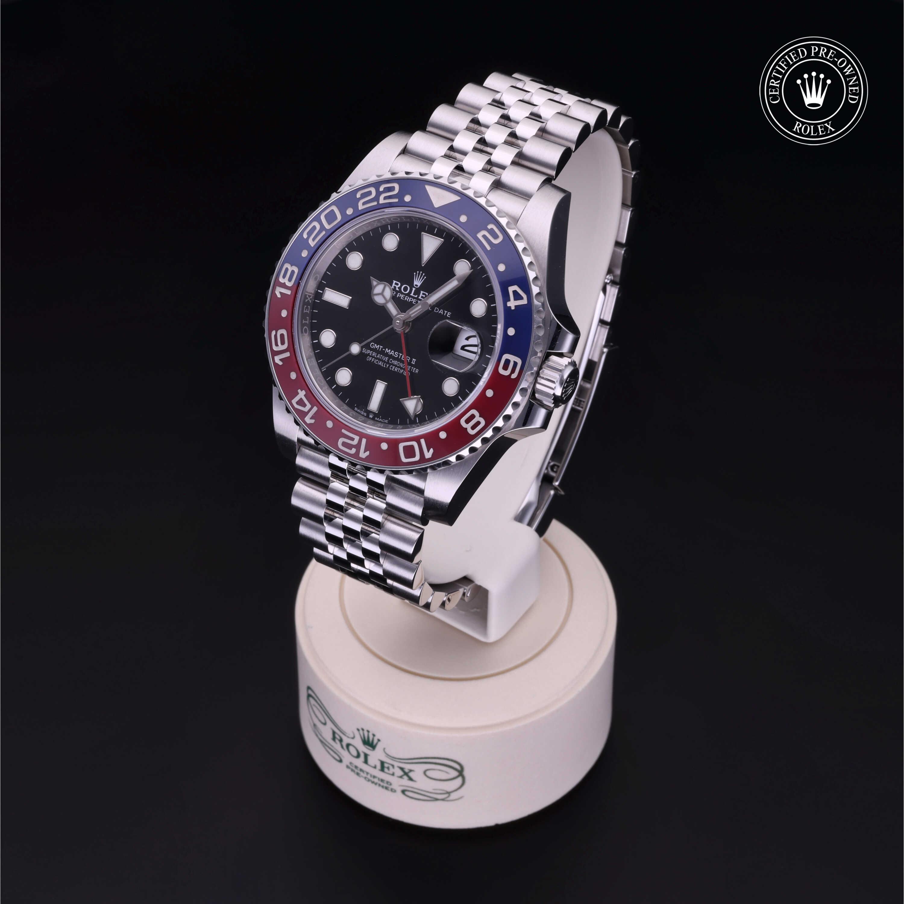 Rolex GMT-Master II in Steel M126710BLRO-0001 at Kirk Jewelers
