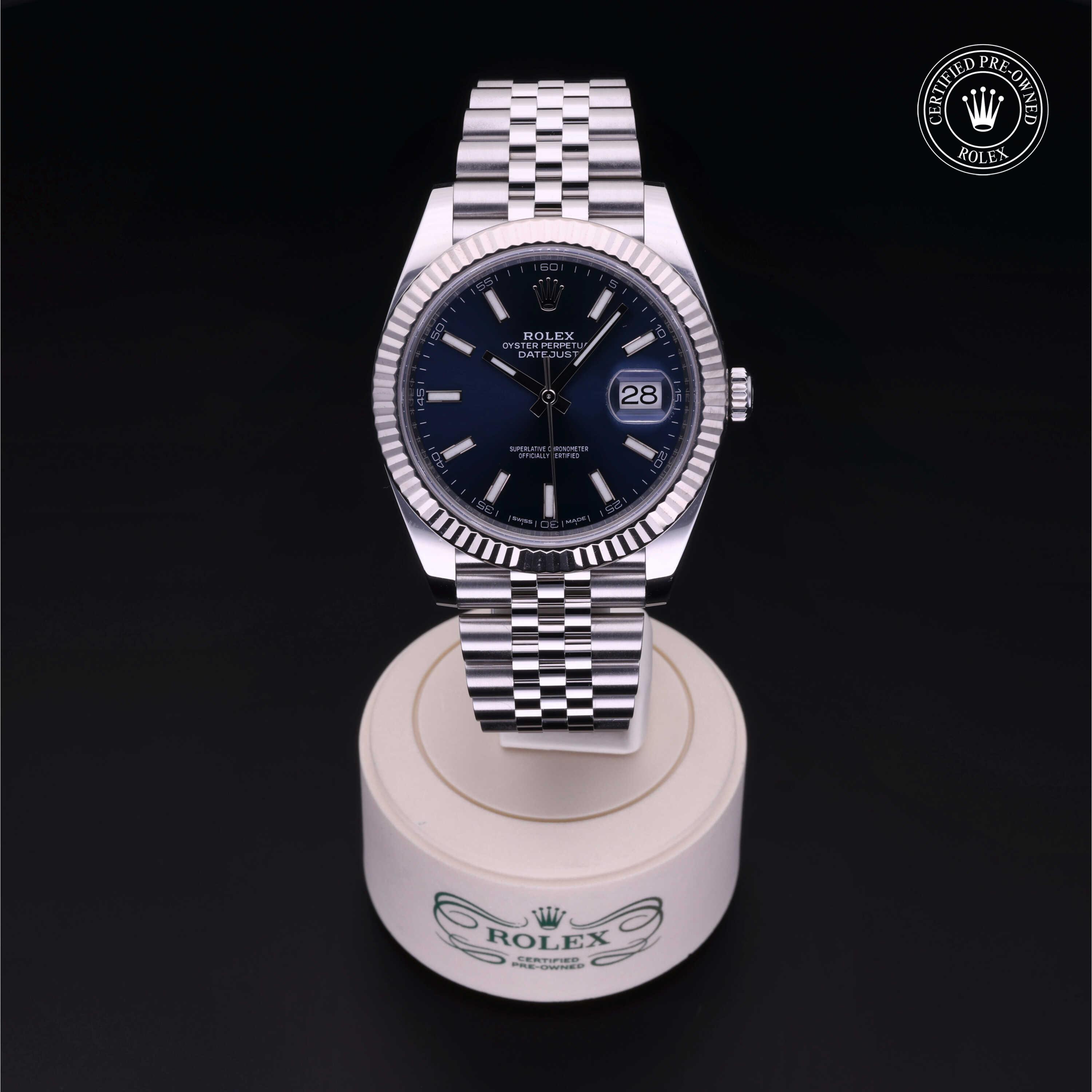 Rolex Datejust in Rolesor 18 Carat White M126334-0002 at Kirk Jewelers