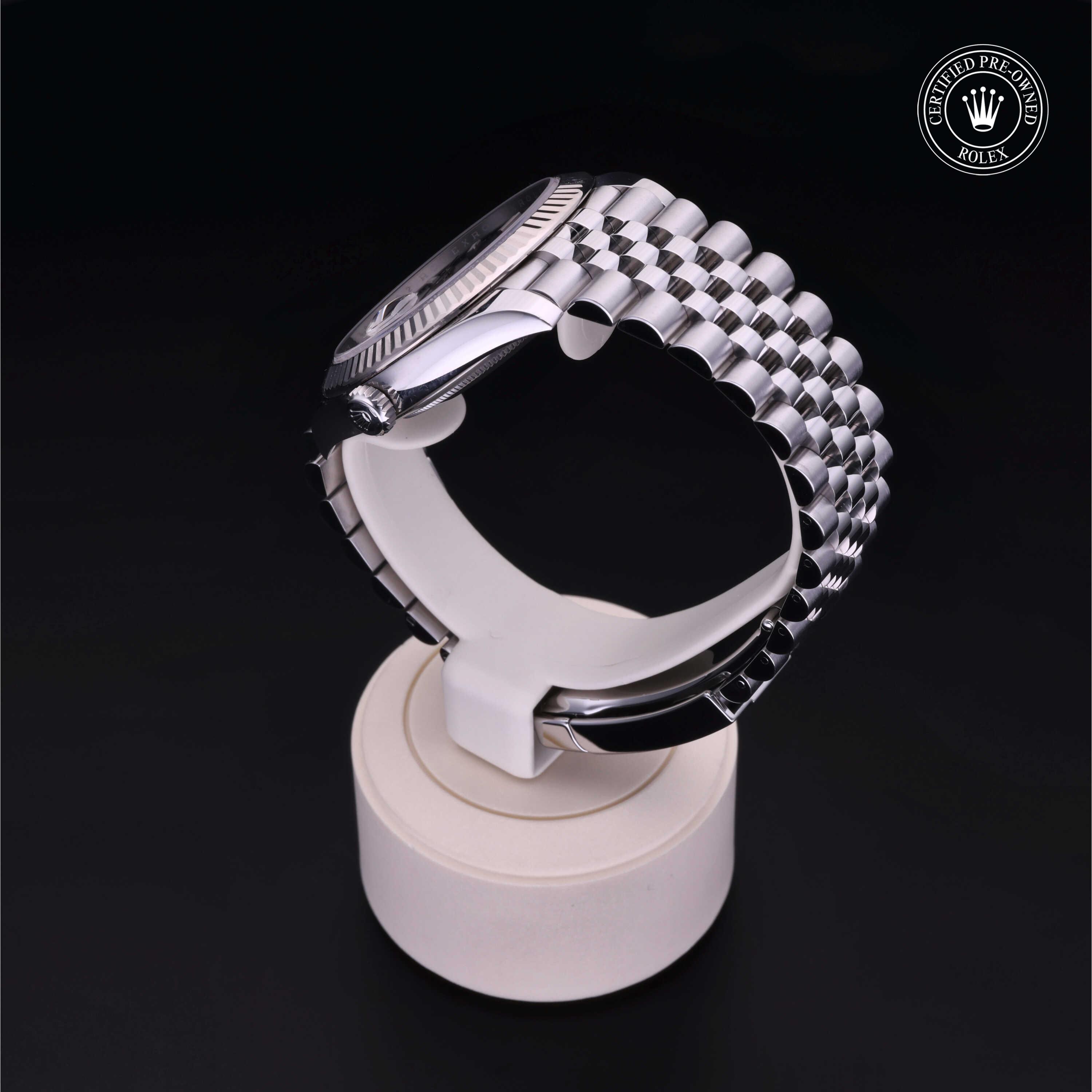 Rolex Datejust in Rolesor 18 Carat White M126334-0002 at Kirk Jewelers