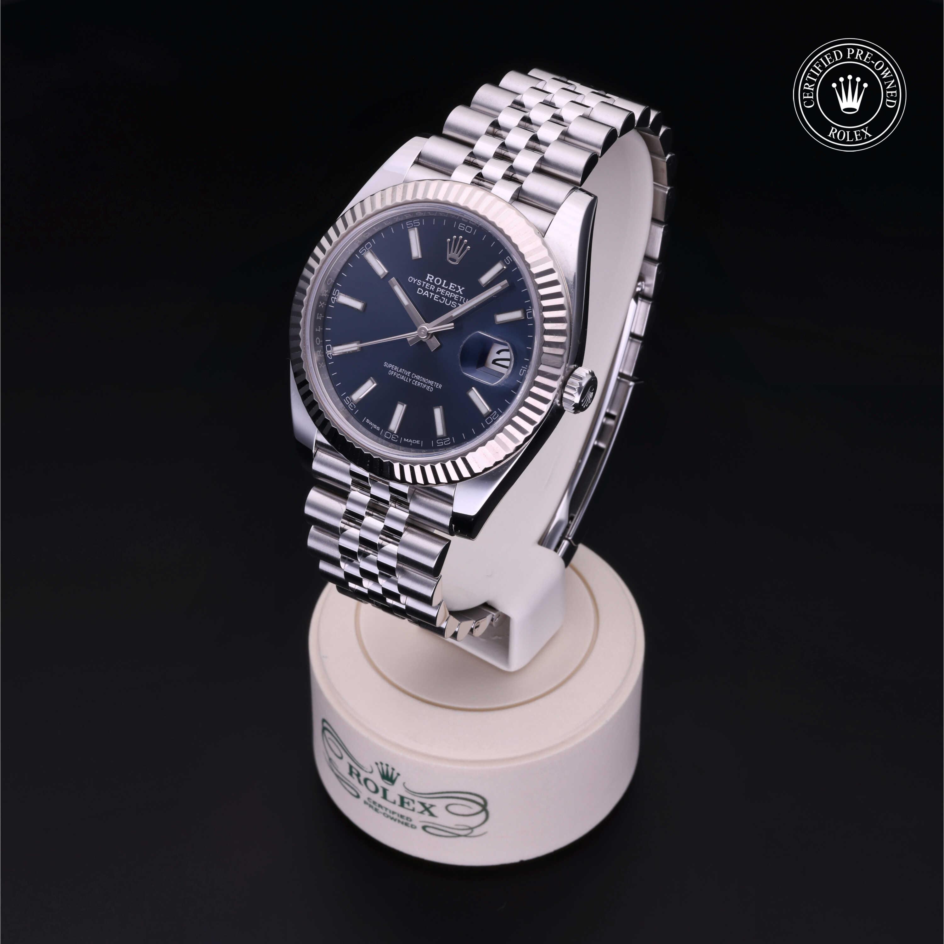 Rolex Datejust in Rolesor 18 Carat White M126334-0002 at Kirk Jewelers