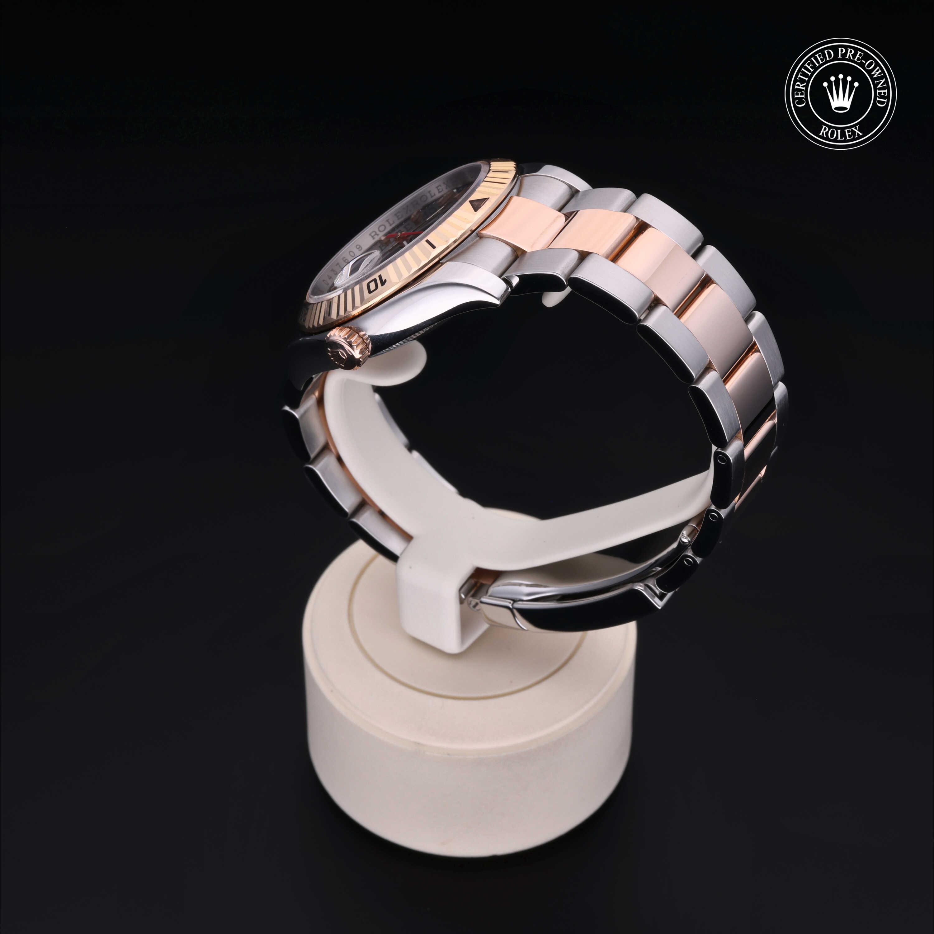 Rolex Turn-O-Graph in Rolesor 18 Carat Red M116261-0008 at Kirk Jewelers
