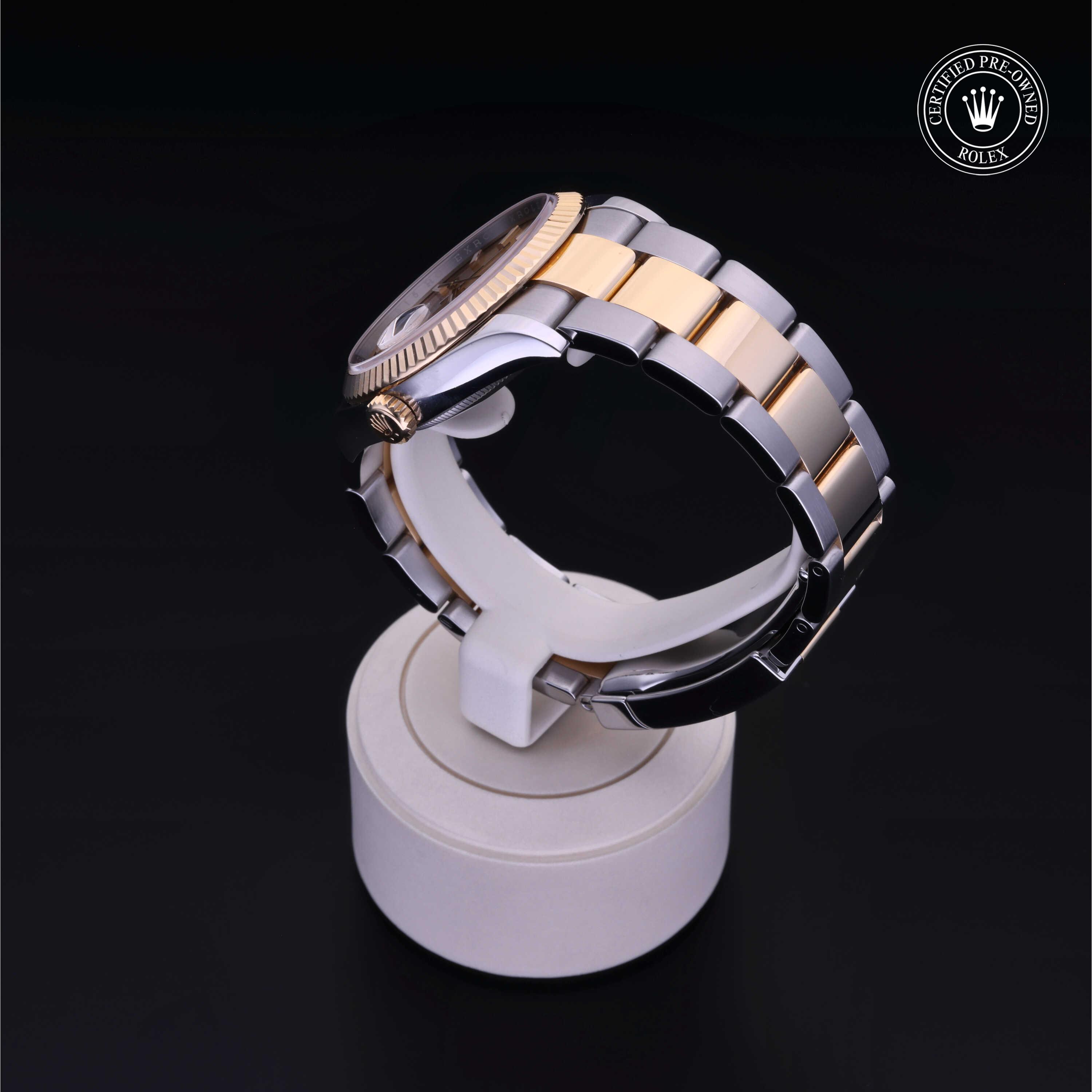 Rolex Datejust in Rolesor 18 Carat Yellow M126233-0016 at Kirk Jewelers