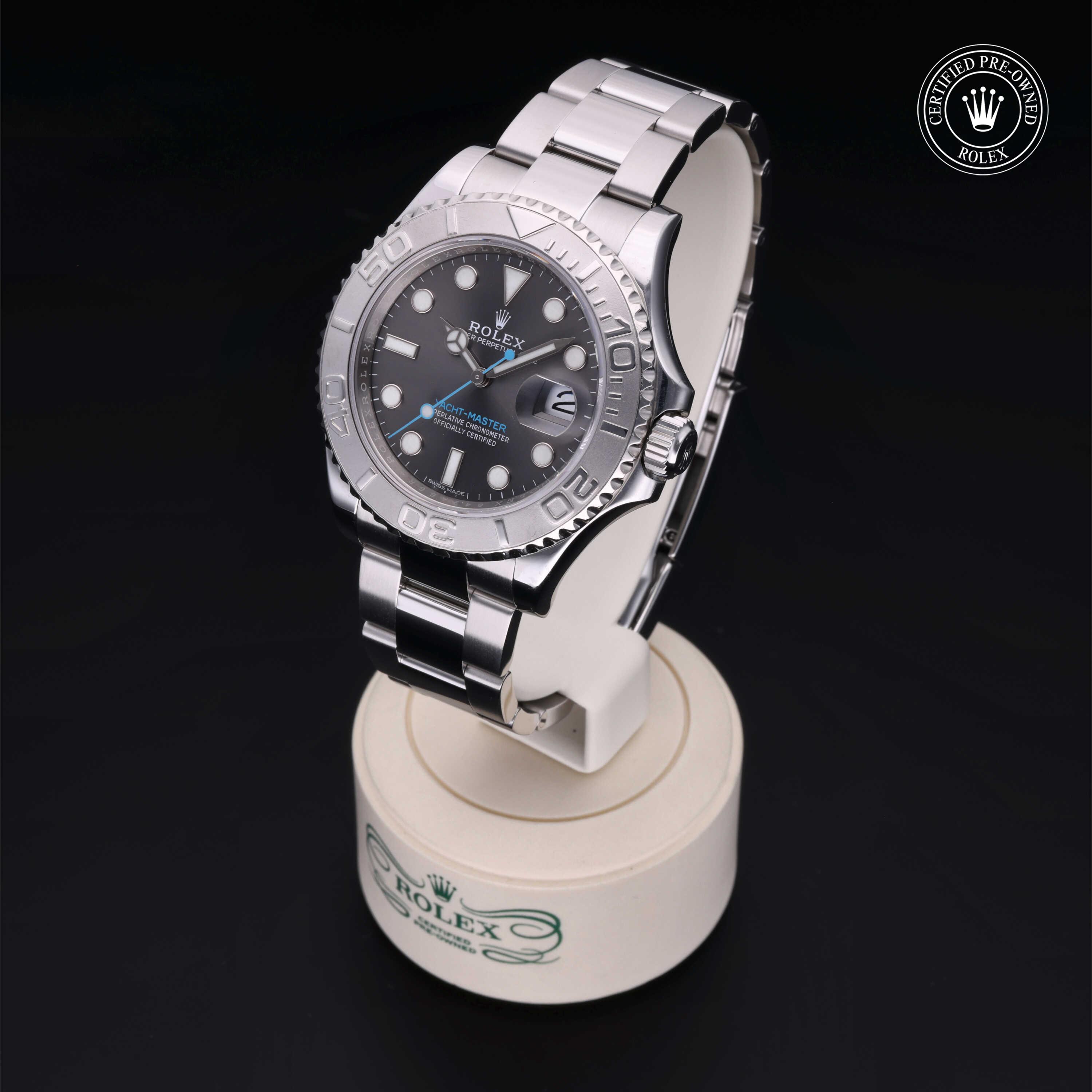 Rolex Yacht-Master in Rolesium Platinum M116622-0003 at Kirk Jewelers