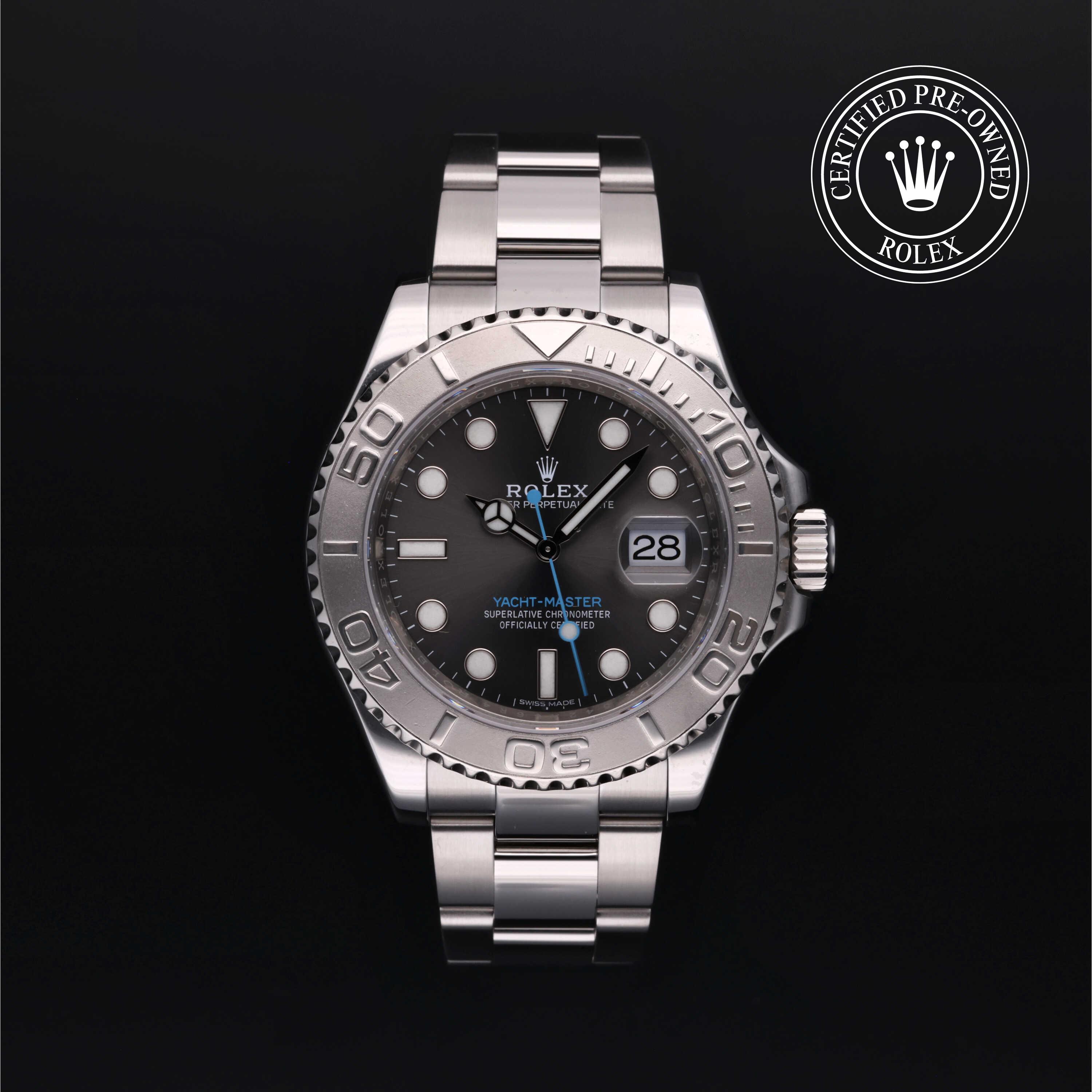 Rolex Yacht-Master in Rolesium Platinum M116622-0003 at Kirk Jewelers