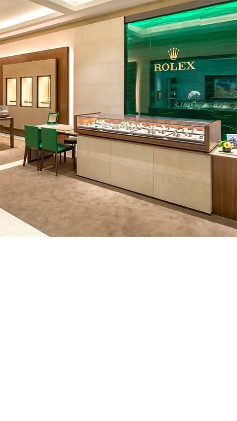 Rolex Showroom Banner