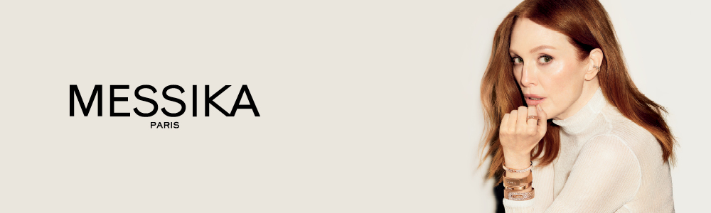 Messika Paris banner featuring rings