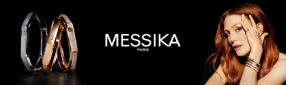 Messika Paris banner featuring rings