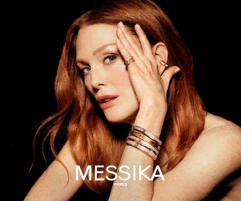 Messika Paris banner featuring rings