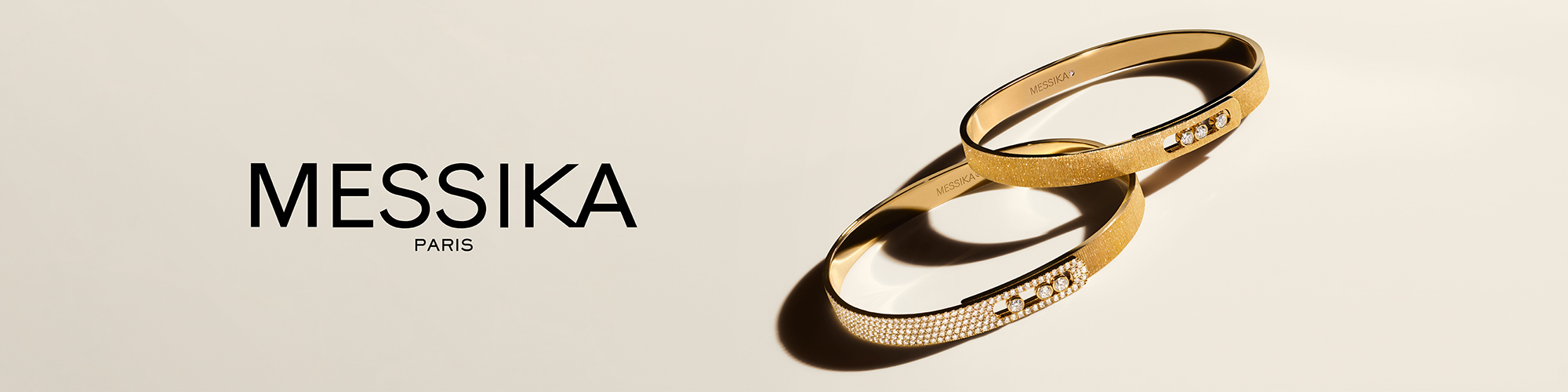 Messika Paris banner featuring rings