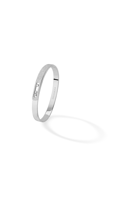 Messika Move Noa Pavé White Gold Diamond Bangle