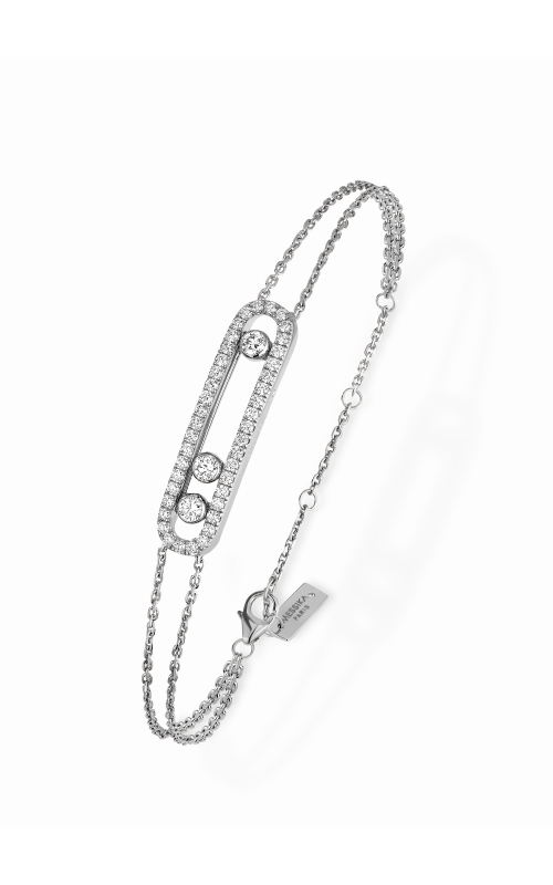 Messika Move Pavé White Gold Diamond Bracelet