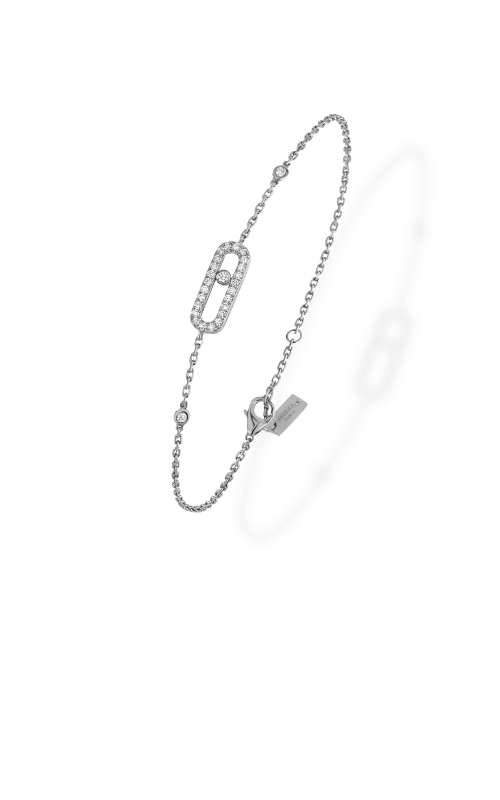 Messika Move Uno White Gold Pavé Diamond Bracelet Messika Move Uno White Gold Pavé Diamond Bracelet