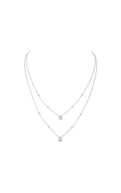 Messika My Twin 2 Rows White Gold Diamond Necklace
