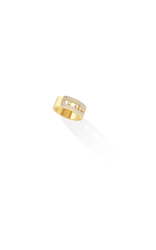 Messika Move Noa GM Pavé-Set Yellow Gold Diamond Ring
