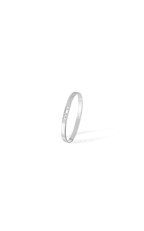 Messika Move Noa Pavé-Set White Gold Diamond Bangle Bracelet Messika Move Noa Pavé-Set White Gold Diamond Bangle Bracelet