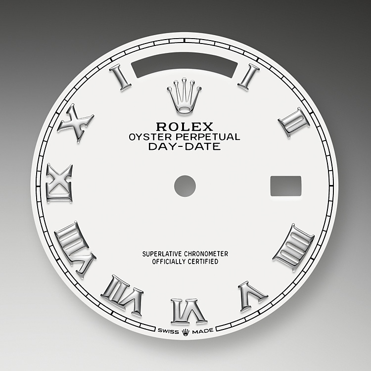 White dial